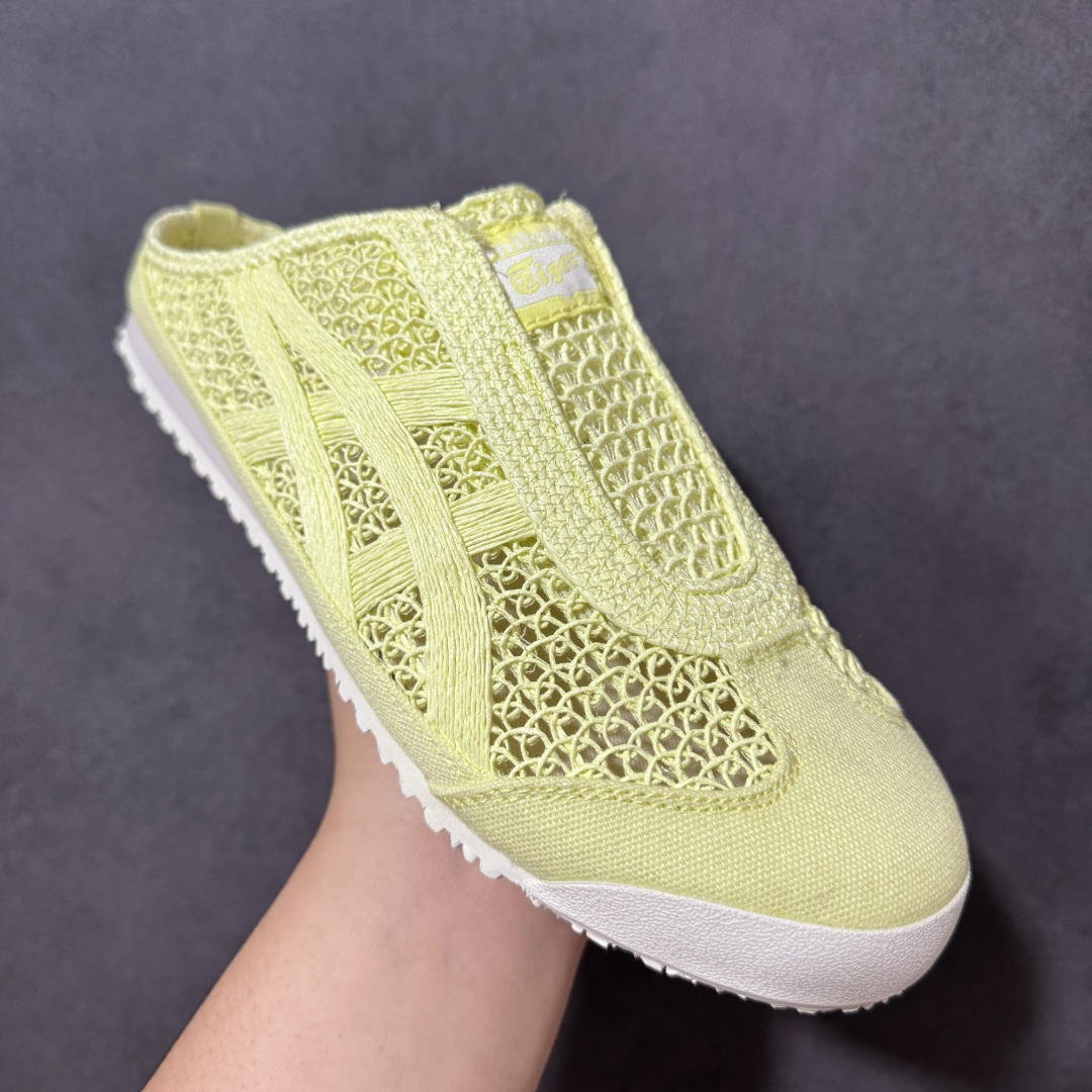 图片[3]-【公司级】亚瑟士 /Onitsuka Tiger鬼冢虎 MEXICO 66 SABOT 网面透气 新款舒适一脚蹬男女运动休闲鞋 货号：1183A707-750 尺码：36/45-选品中心