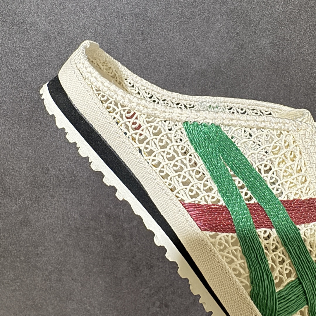 图片[7]-【公司级】亚瑟士 /Onitsuka Tiger鬼冢虎 MEXICO 66 SABOT 网面透气 新款舒适一脚蹬男女运动休闲鞋 货号：1183C123-103 尺码：36/45-选品中心