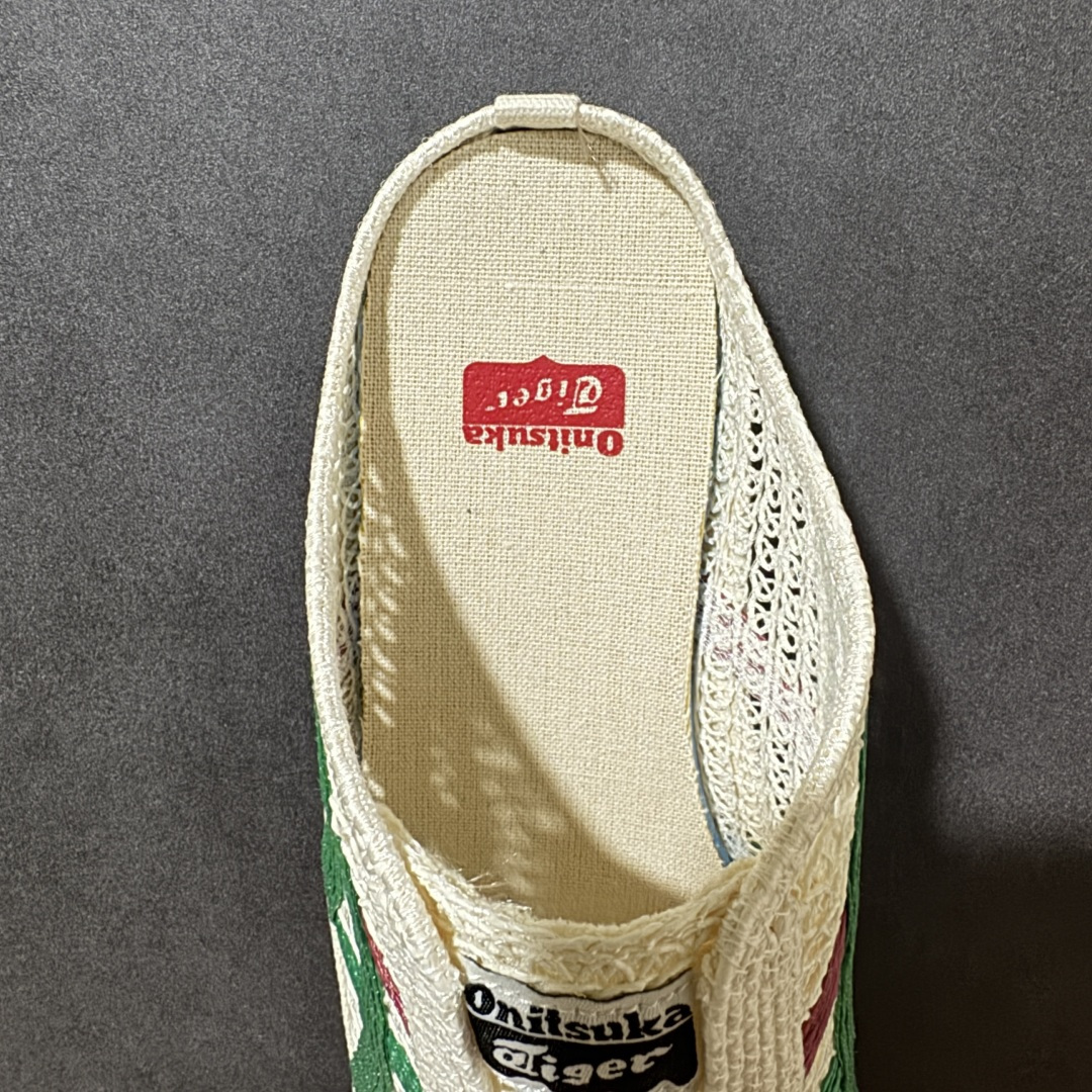 图片[6]-【公司级】亚瑟士 /Onitsuka Tiger鬼冢虎 MEXICO 66 SABOT 网面透气 新款舒适一脚蹬男女运动休闲鞋 货号：1183C123-103 尺码：36/45-选品中心