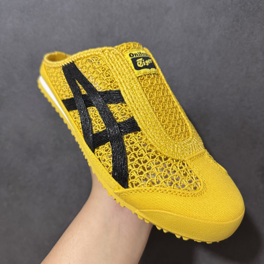 图片[3]-【公司级】亚瑟士 /Onitsuka Tiger鬼冢虎 MEXICO 66 SABOT 网面透气 新款舒适一脚蹬男女运动休闲鞋 货号：1183C123-750 尺码：36/45-选品中心