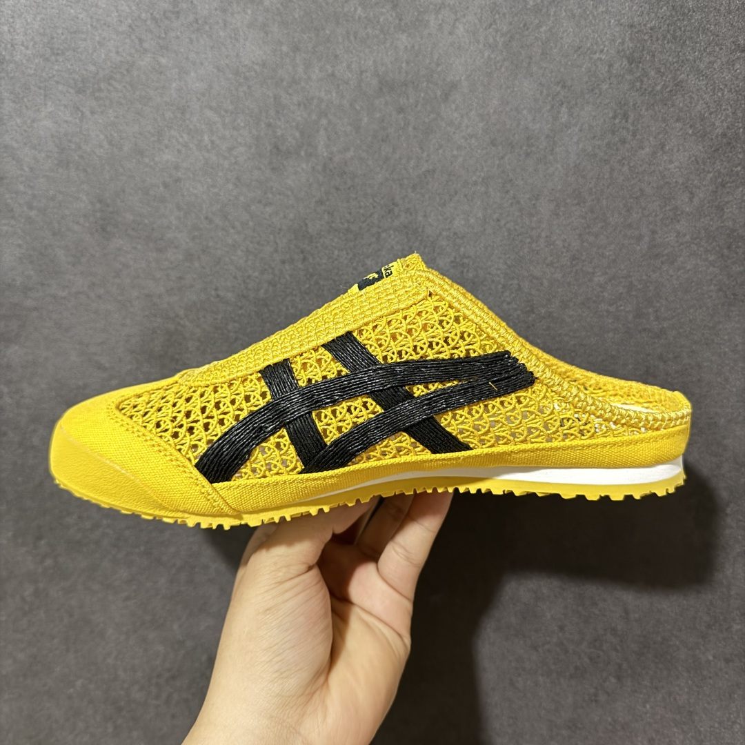 图片[2]-【公司级】亚瑟士 /Onitsuka Tiger鬼冢虎 MEXICO 66 SABOT 网面透气 新款舒适一脚蹬男女运动休闲鞋 货号：1183C123-750 尺码：36/45-选品中心