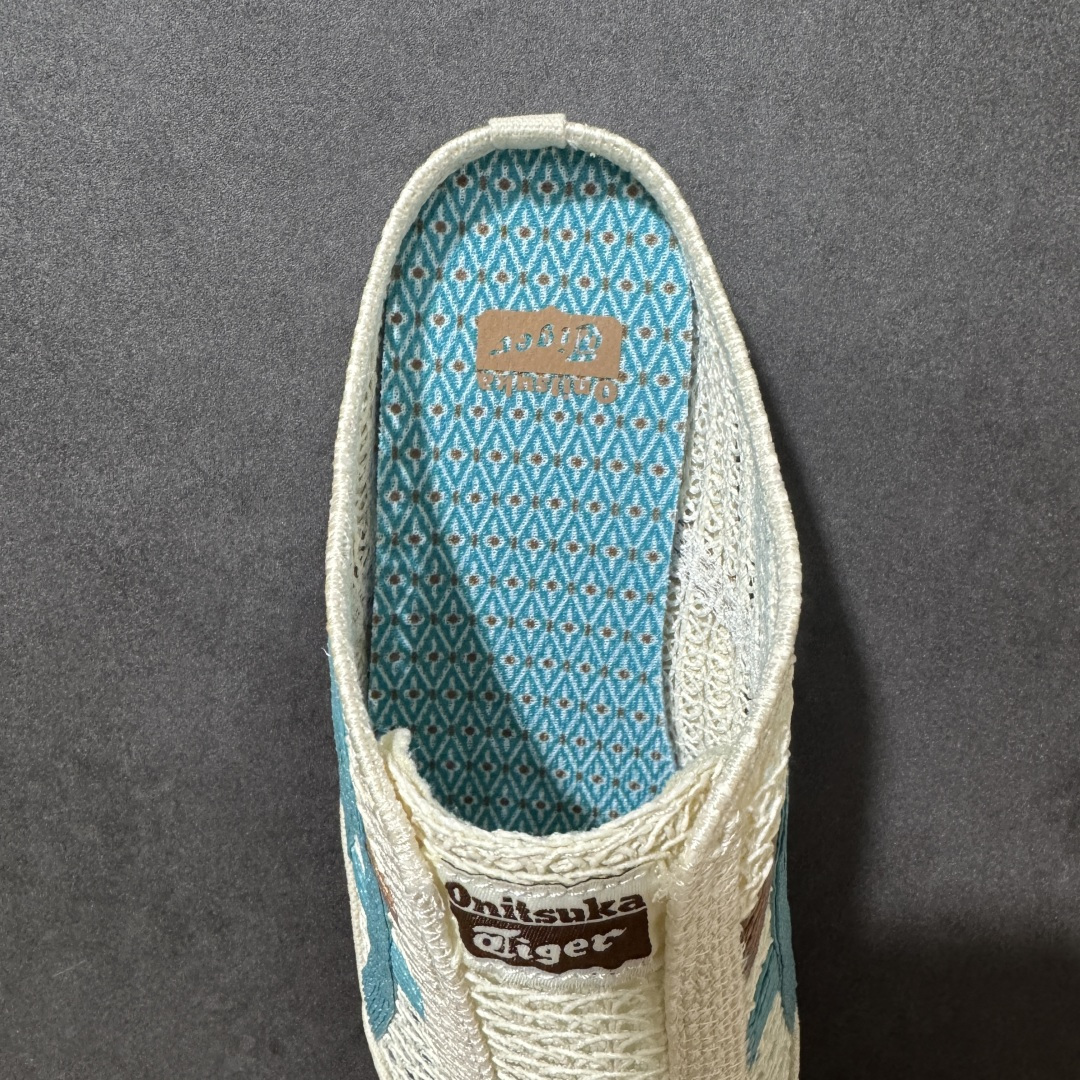 图片[6]-【公司级】亚瑟士 /Onitsuka Tiger鬼冢虎 MEXICO 66 SABOT 网面透气 新款舒适一脚蹬男女运动休闲鞋 货号：1183C208-100 尺码：36/45-选品中心
