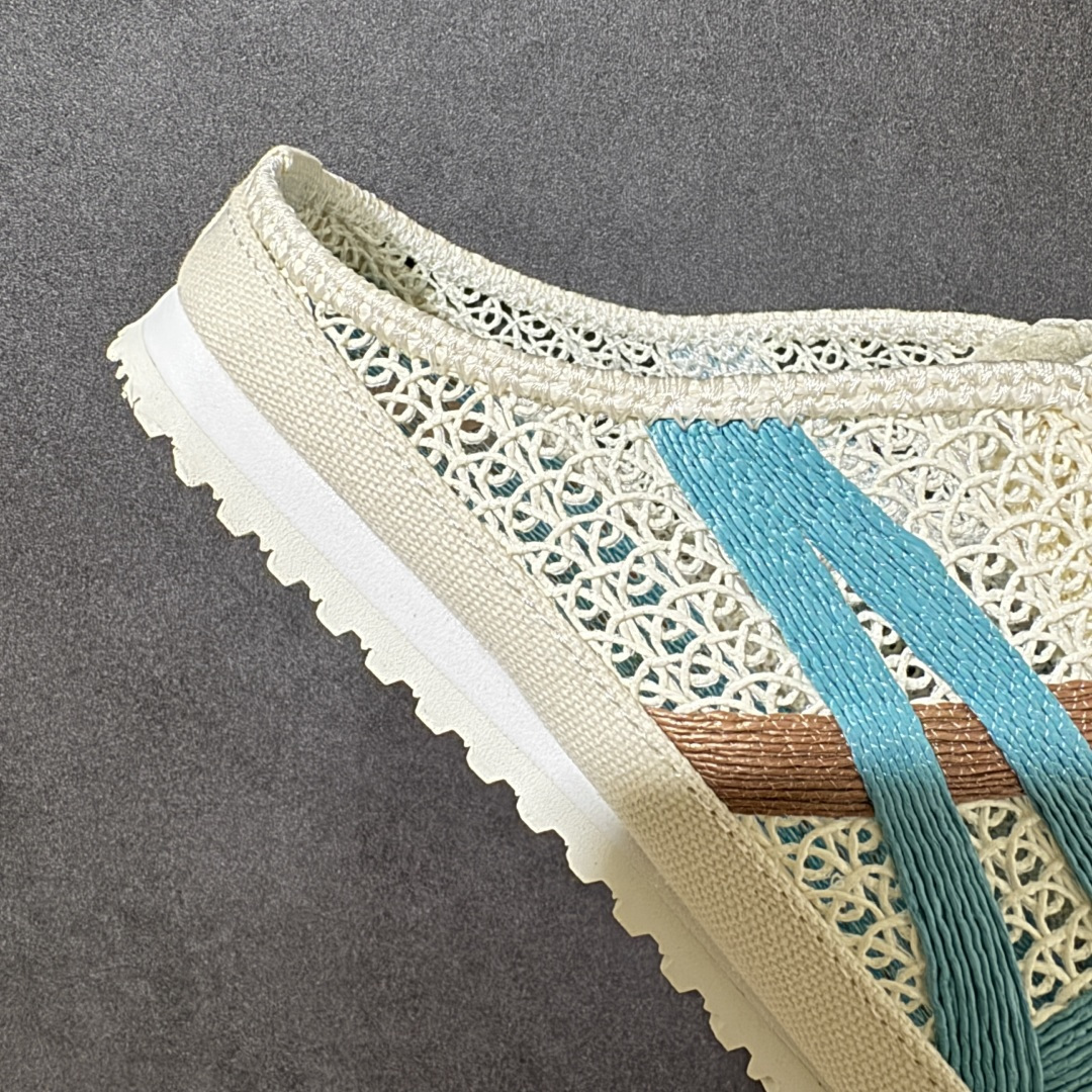 图片[7]-【公司级】亚瑟士 /Onitsuka Tiger鬼冢虎 MEXICO 66 SABOT 网面透气 新款舒适一脚蹬男女运动休闲鞋 货号：1183C208-100 尺码：36/45-选品中心