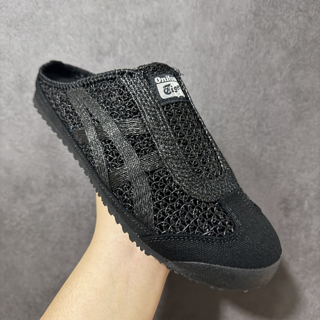 图片[3]-【公司级】亚瑟士 /Onitsuka Tiger鬼冢虎 MEXICO 66 SABOT 网面透气 新款舒适一脚蹬男女运动休闲鞋 货号：1183C123-002 尺码：36/45-选品中心