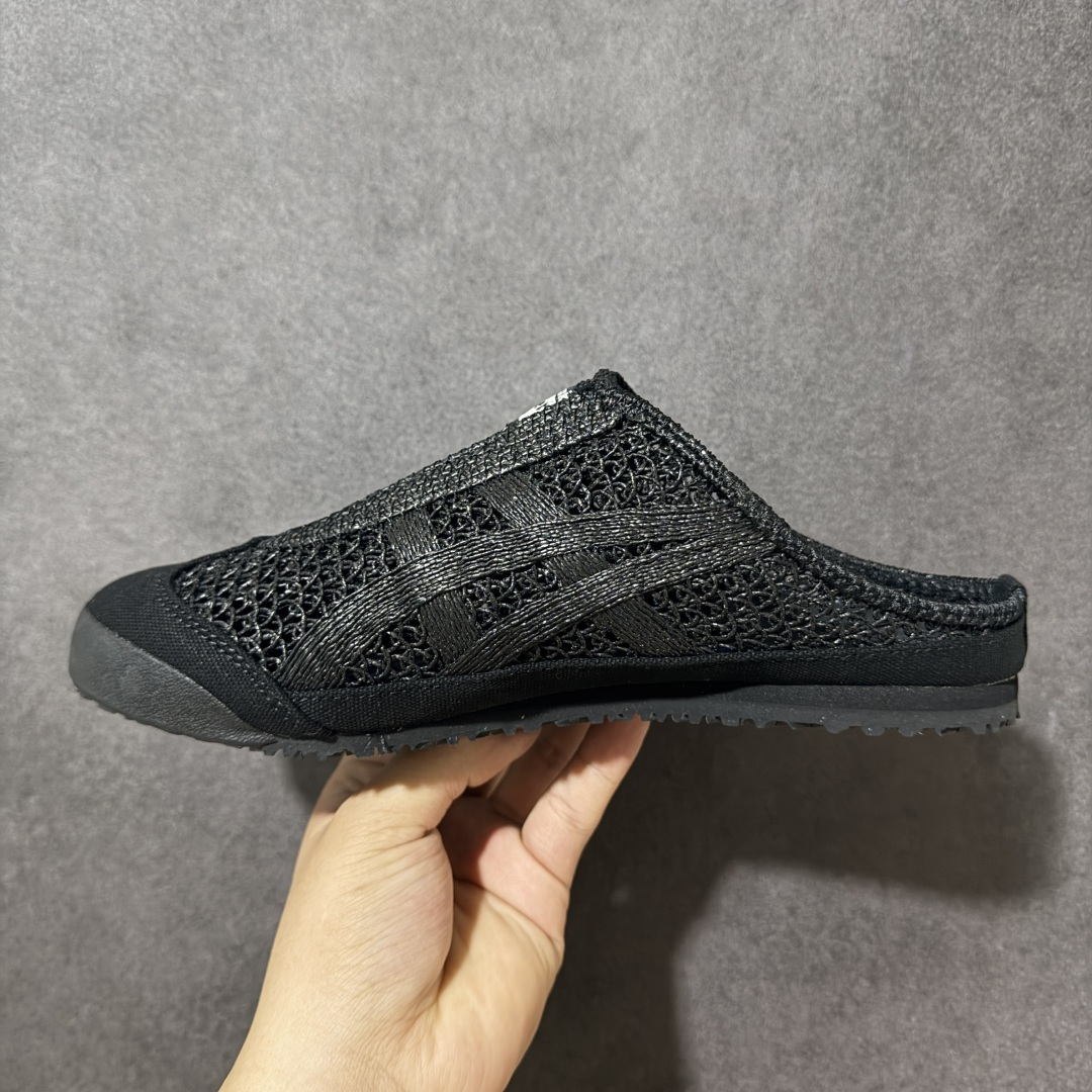图片[2]-【公司级】亚瑟士 /Onitsuka Tiger鬼冢虎 MEXICO 66 SABOT 网面透气 新款舒适一脚蹬男女运动休闲鞋 货号：1183C123-002 尺码：36/45-选品中心
