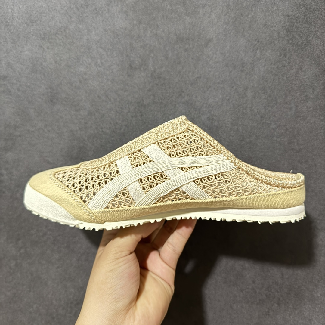 图片[2]-【公司级】亚瑟士 /Onitsuka Tiger鬼冢虎 MEXICO 66 SABOT 网面透气 新款舒适一脚蹬男女运动休闲鞋 货号：1183C123-254 尺码：36/45-选品中心
