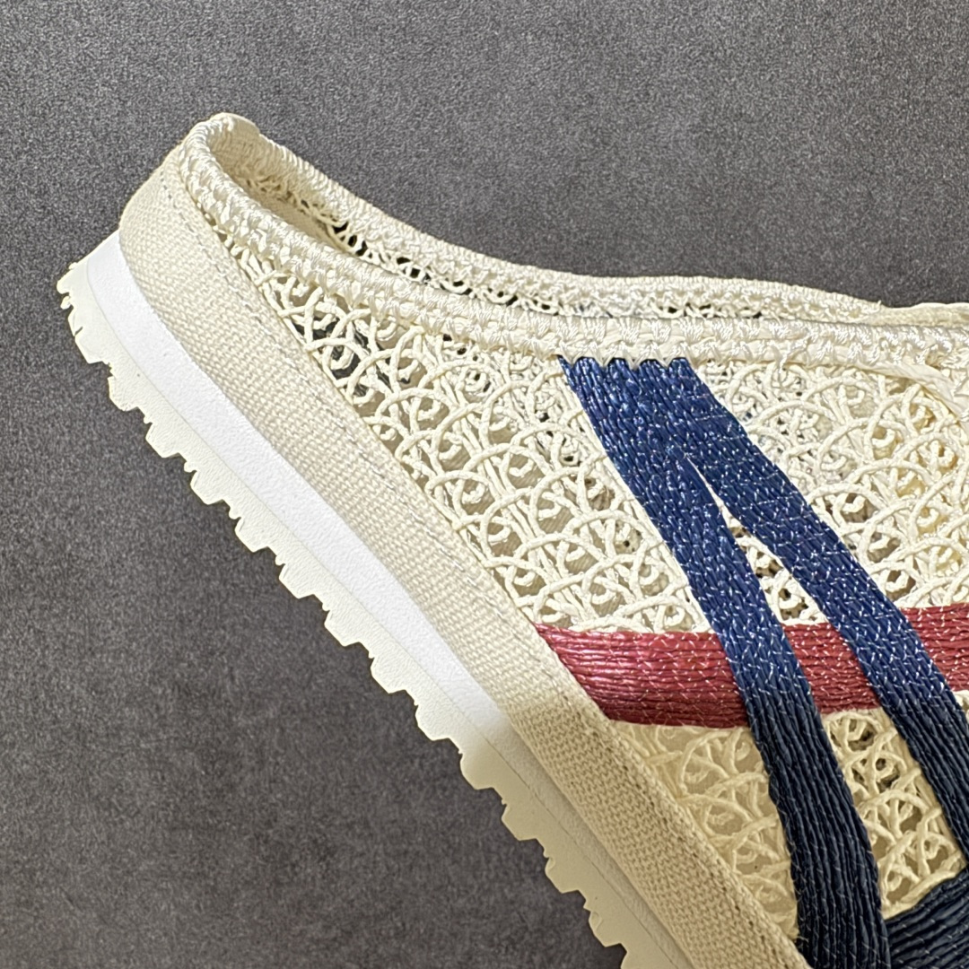 图片[7]-【公司级】亚瑟士 /Onitsuka Tiger鬼冢虎 MEXICO 66 SABOT 网面透气 新款舒适一脚蹬男女运动休闲鞋 货号：1183C123-100 尺码：36/45-选品中心