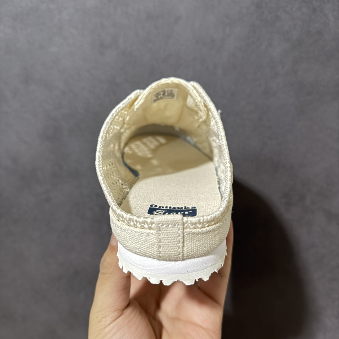 图片[4]-【公司级】亚瑟士 /Onitsuka Tiger鬼冢虎 MEXICO 66 SABOT 网面透气 新款舒适一脚蹬男女运动休闲鞋 货号：1183C123-100 尺码：36/45-选品中心
