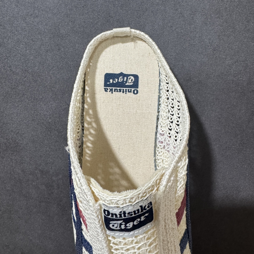 图片[6]-【公司级】亚瑟士 /Onitsuka Tiger鬼冢虎 MEXICO 66 SABOT 网面透气 新款舒适一脚蹬男女运动休闲鞋 货号：1183C123-100 尺码：36/45-选品中心