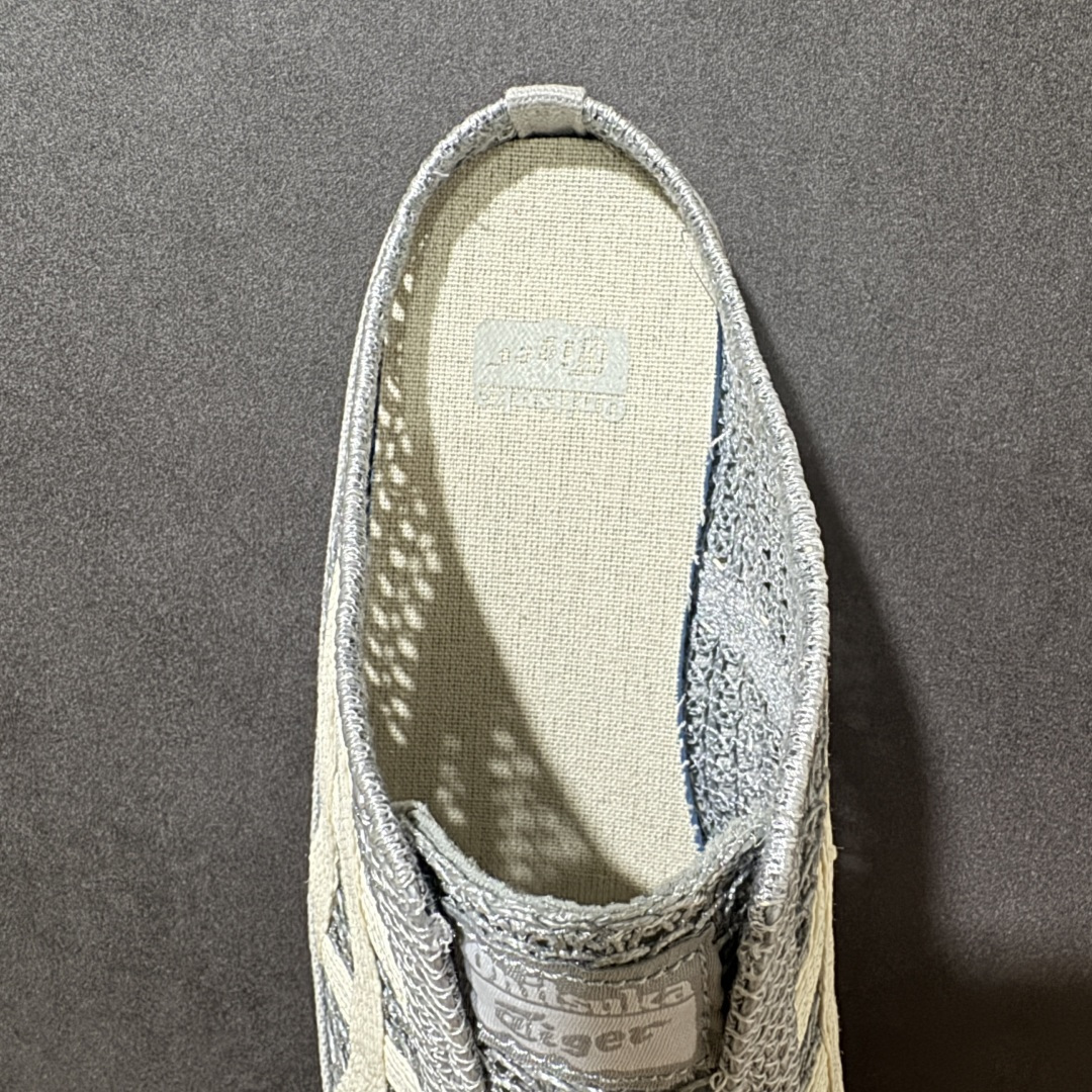 图片[6]-【公司级】亚瑟士 /Onitsuka Tiger鬼冢虎 MEXICO 66 SABOT 网面透气 新款舒适一脚蹬男女运动休闲鞋 货号：1183A707-020 尺码：36/45-选品中心
