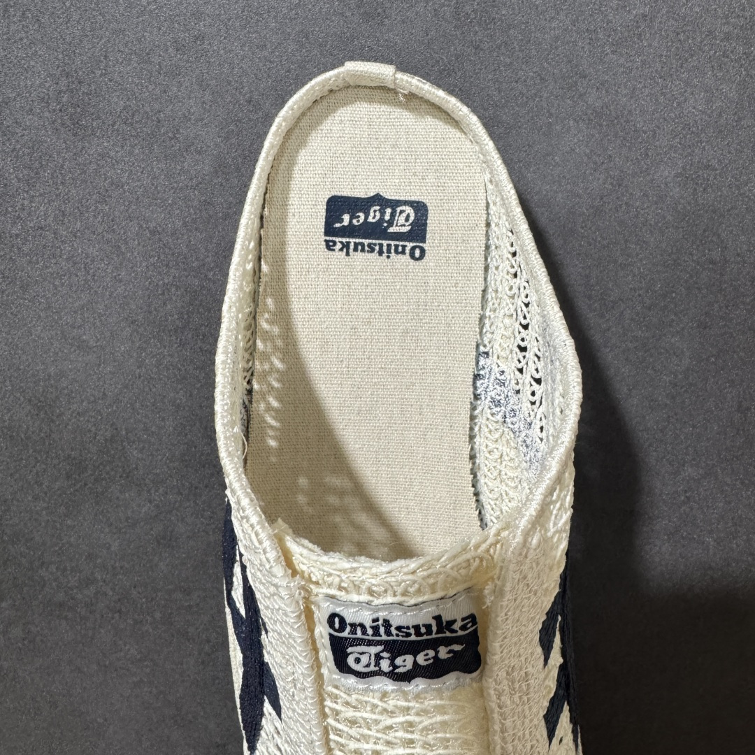 图片[6]-【公司级】亚瑟士 /Onitsuka Tiger鬼冢虎 MEXICO 66 SABOT 网面透气 新款舒适一脚蹬男女运动休闲鞋 货号：1183C123-200 尺码：36/45-选品中心