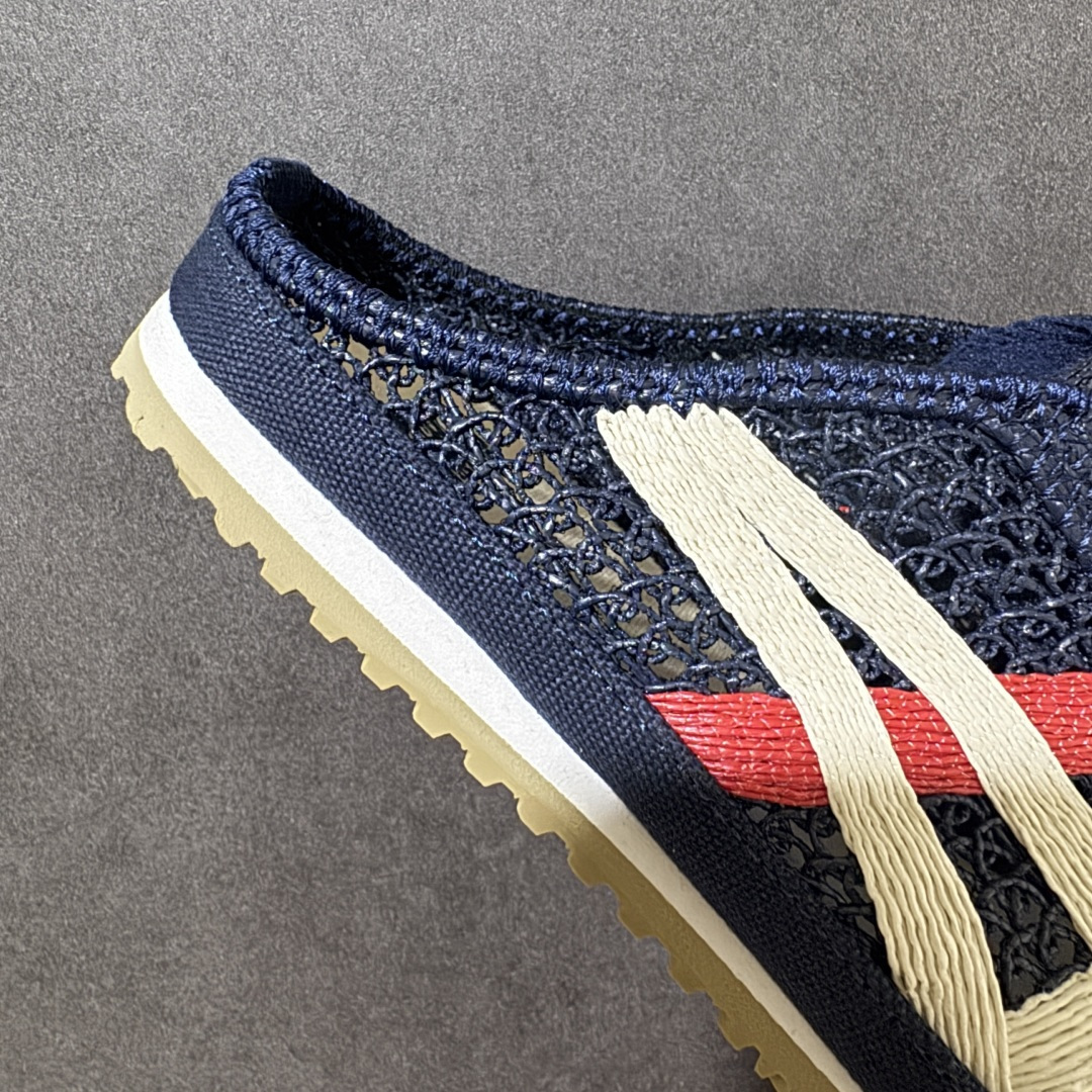 图片[7]-【公司级】亚瑟士 /Onitsuka Tiger鬼冢虎 MEXICO 66 SABOT 网面透气 新款舒适一脚蹬男女运动休闲鞋 货号：1183C123-400 尺码：36/45-选品中心