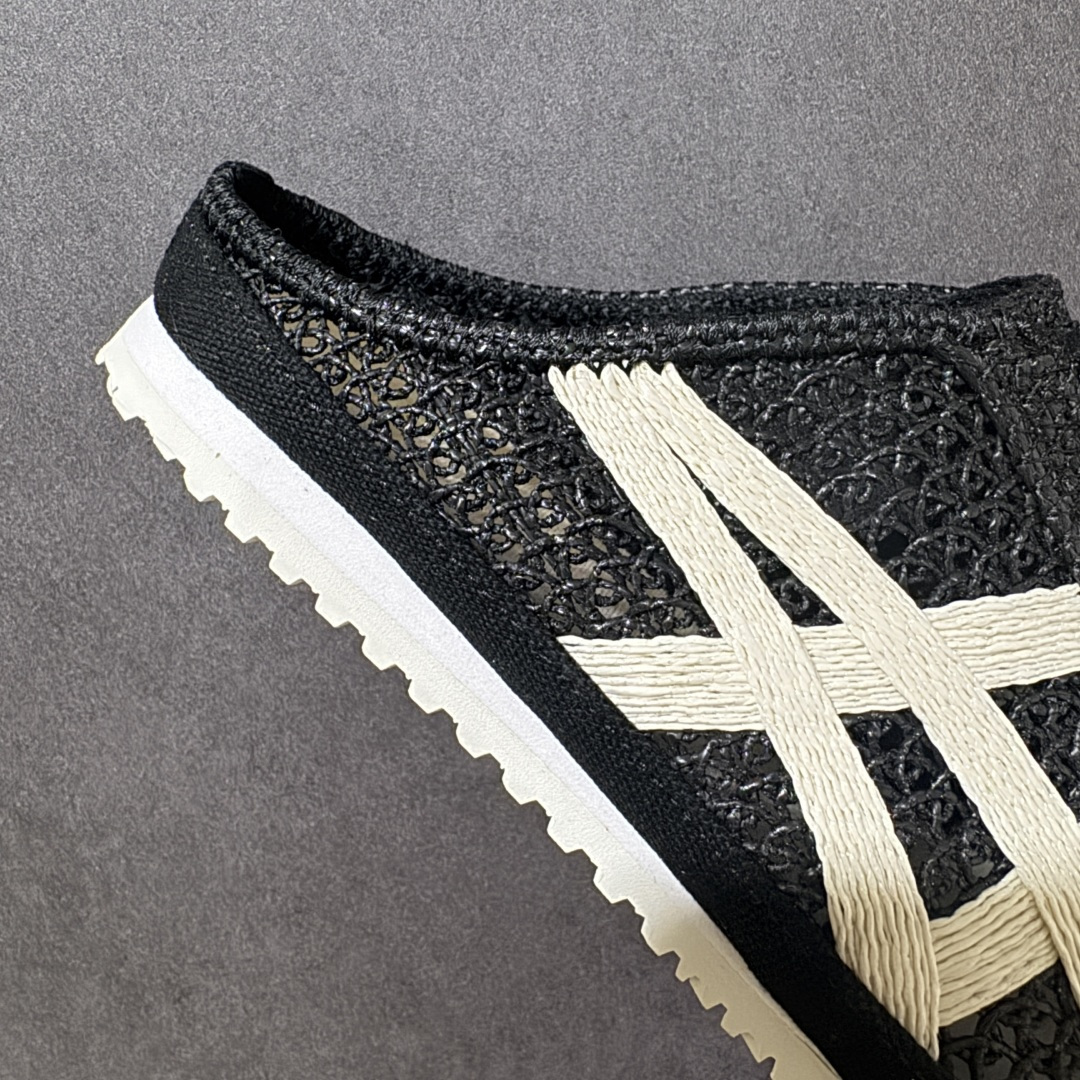 图片[7]-【公司级】亚瑟士 /Onitsuka Tiger鬼冢虎 MEXICO 66 SABOT 网面透气 新款舒适一脚蹬男女运动休闲鞋 货号：1183C123-001 尺码：36/45-选品中心