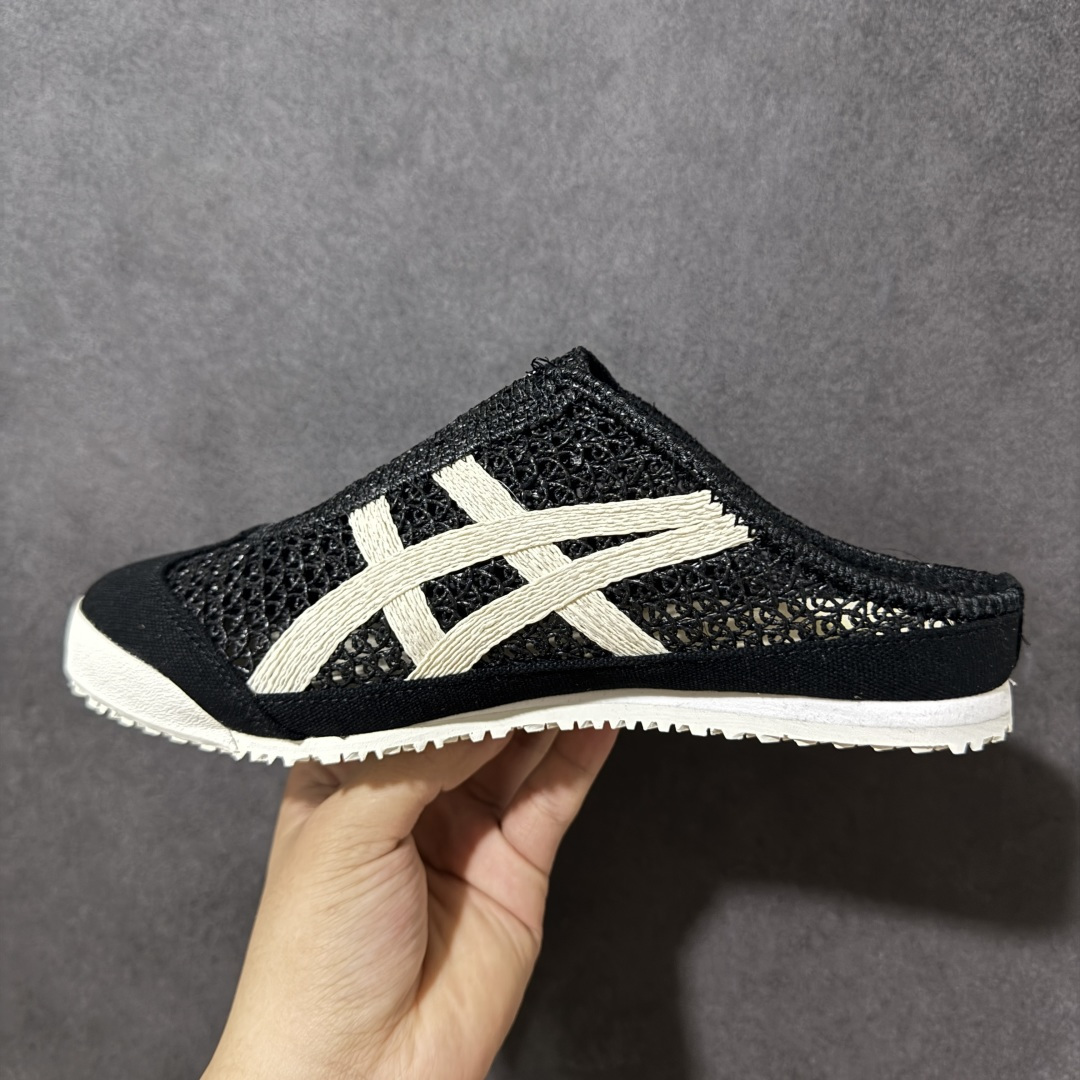 图片[2]-【公司级】亚瑟士 /Onitsuka Tiger鬼冢虎 MEXICO 66 SABOT 网面透气 新款舒适一脚蹬男女运动休闲鞋 货号：1183C123-001 尺码：36/45-选品中心