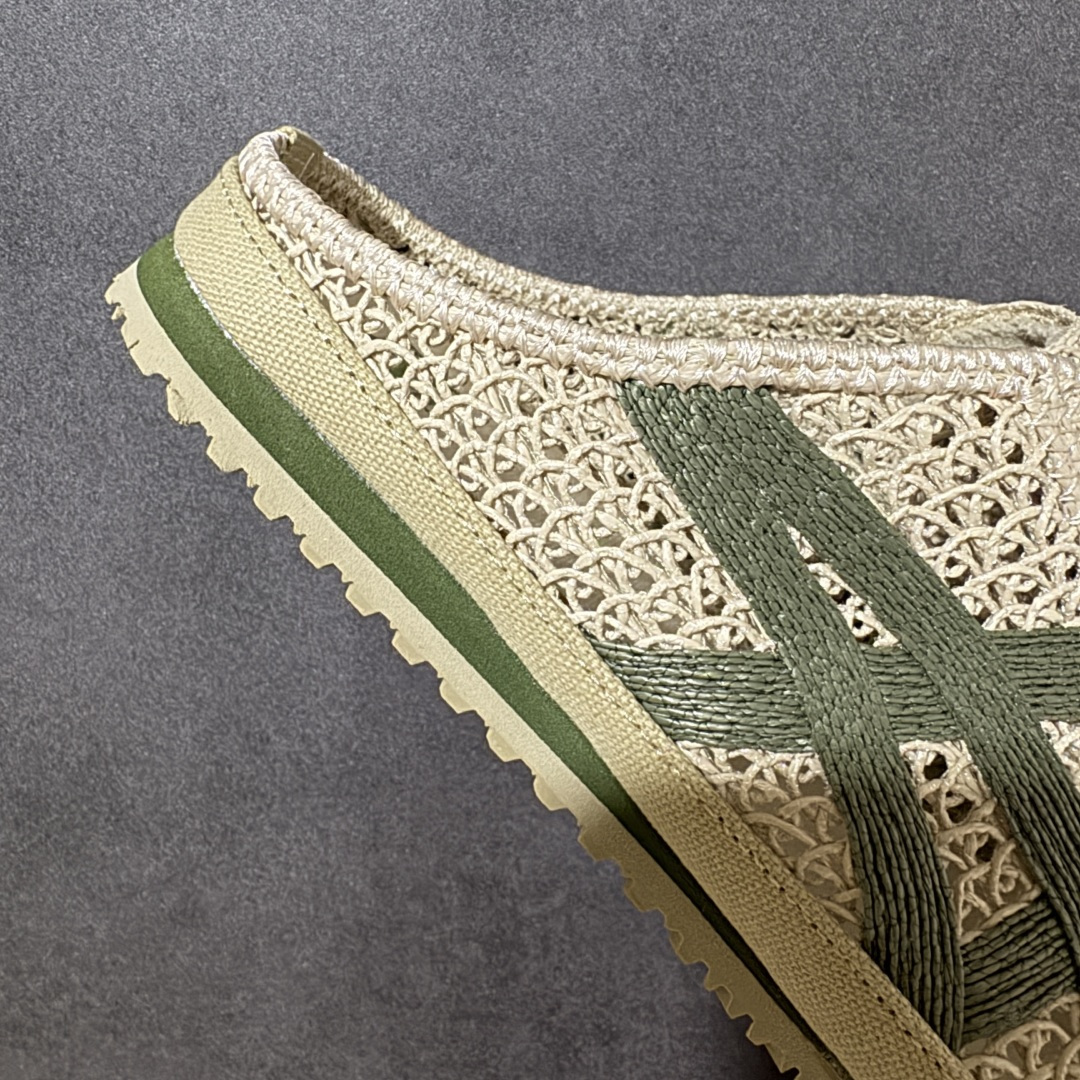 图片[7]-【公司级】亚瑟士 /Onitsuka Tiger鬼冢虎 MEXICO 66 SABOT 网面透气 新款舒适一脚蹬男女运动休闲鞋 货号：1183C123-252 尺码：36/45-选品中心