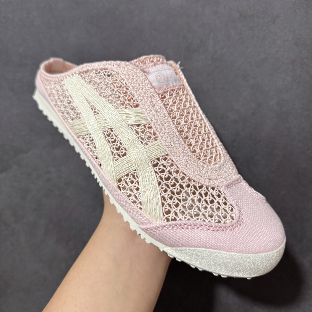 图片[3]-【公司级】亚瑟士 /Onitsuka Tiger鬼冢虎 MEXICO 66 SABOT 网面透气 新款舒适一脚蹬男女运动休闲鞋 货号：1183C123-252 尺码：36/45-选品中心