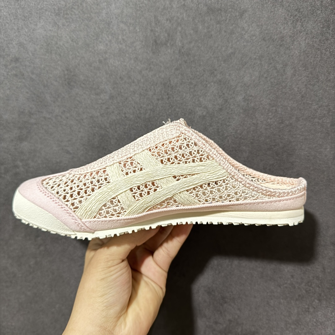图片[2]-【公司级】亚瑟士 /Onitsuka Tiger鬼冢虎 MEXICO 66 SABOT 网面透气 新款舒适一脚蹬男女运动休闲鞋 货号：1183C123-252 尺码：36/45-选品中心