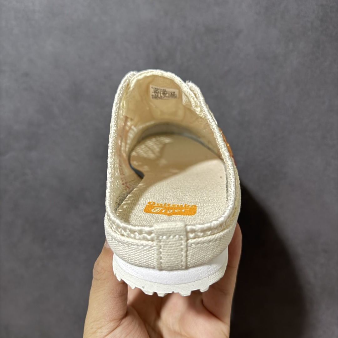 图片[4]-【公司级】亚瑟士 /Onitsuka Tiger鬼冢虎 MEXICO 66 SABOT 网面透气 新款舒适一脚蹬男女运动休闲鞋 货号：1183A707-106 尺码：36/45-选品中心