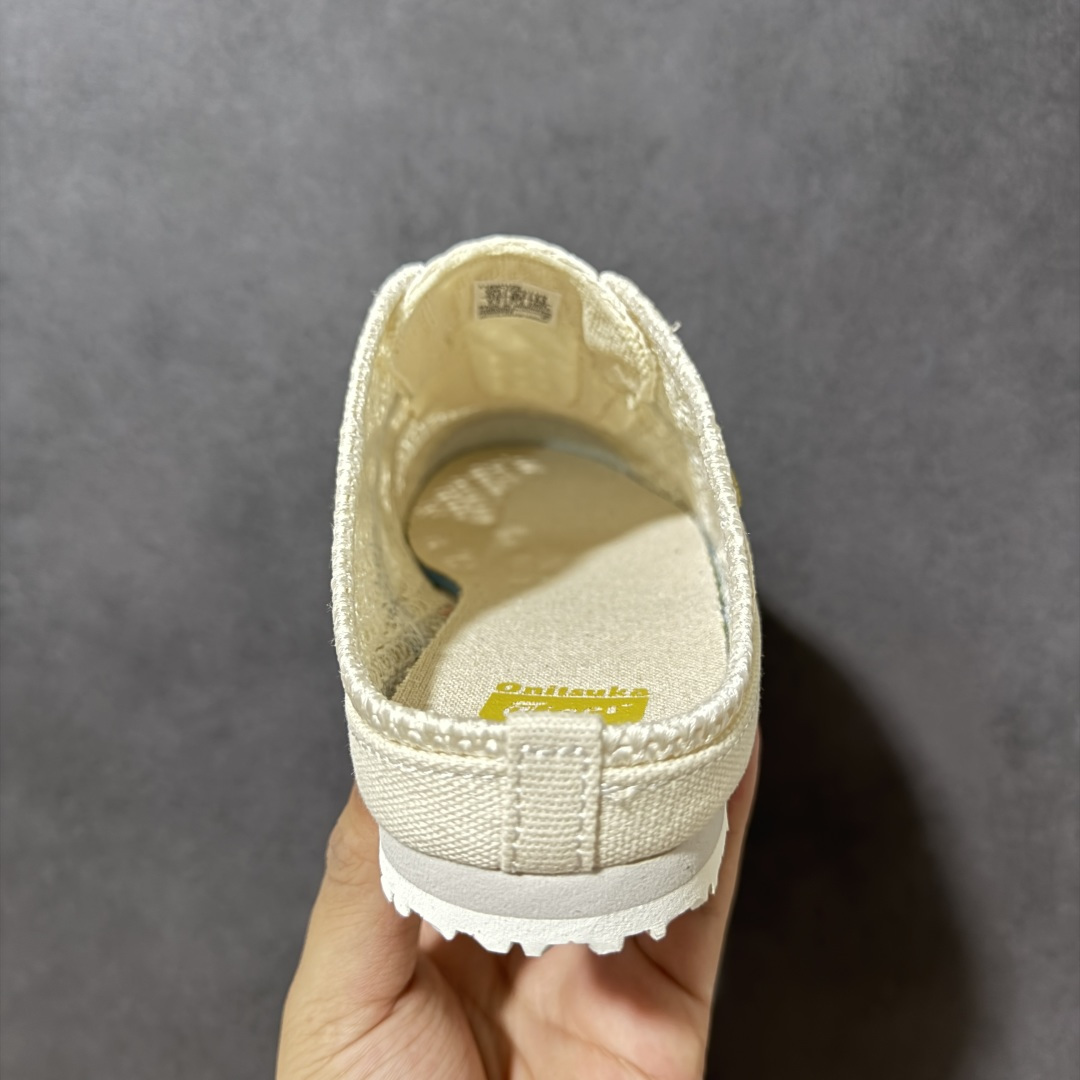 图片[4]-【公司级】亚瑟士 /Onitsuka Tiger鬼冢虎 MEXICO 66 SABOT 网面透气 新款舒适一脚蹬男女运动休闲鞋 货号：1183C123-104 尺码：36/45-选品中心