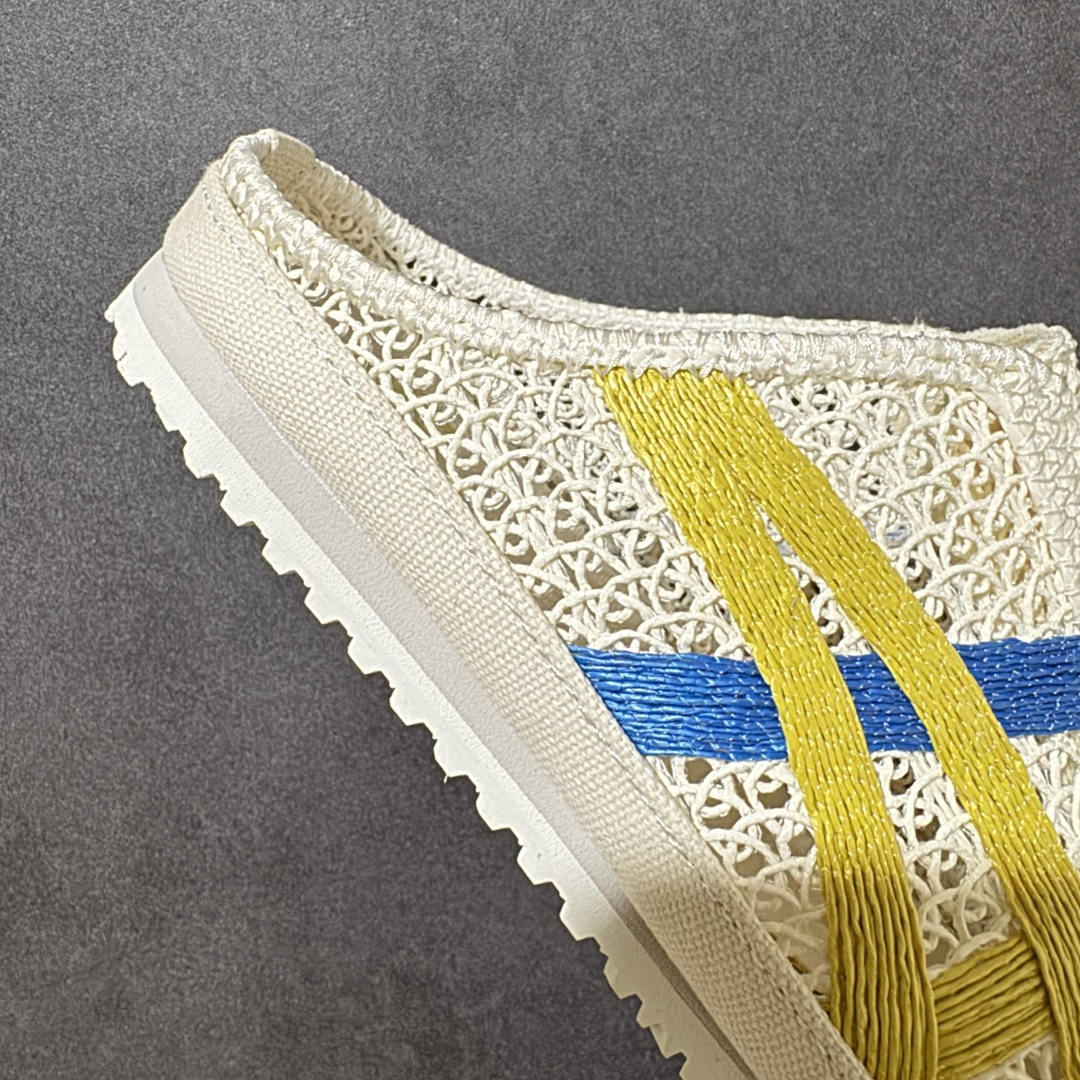 图片[7]-【公司级】亚瑟士 /Onitsuka Tiger鬼冢虎 MEXICO 66 SABOT 网面透气 新款舒适一脚蹬男女运动休闲鞋 货号：1183C123-104 尺码：36/45-选品中心