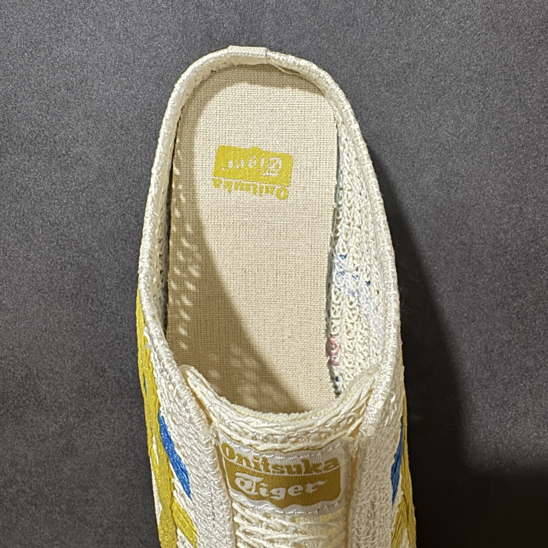 图片[6]-【公司级】亚瑟士 /Onitsuka Tiger鬼冢虎 MEXICO 66 SABOT 网面透气 新款舒适一脚蹬男女运动休闲鞋 货号：1183C123-104 尺码：36/45-选品中心