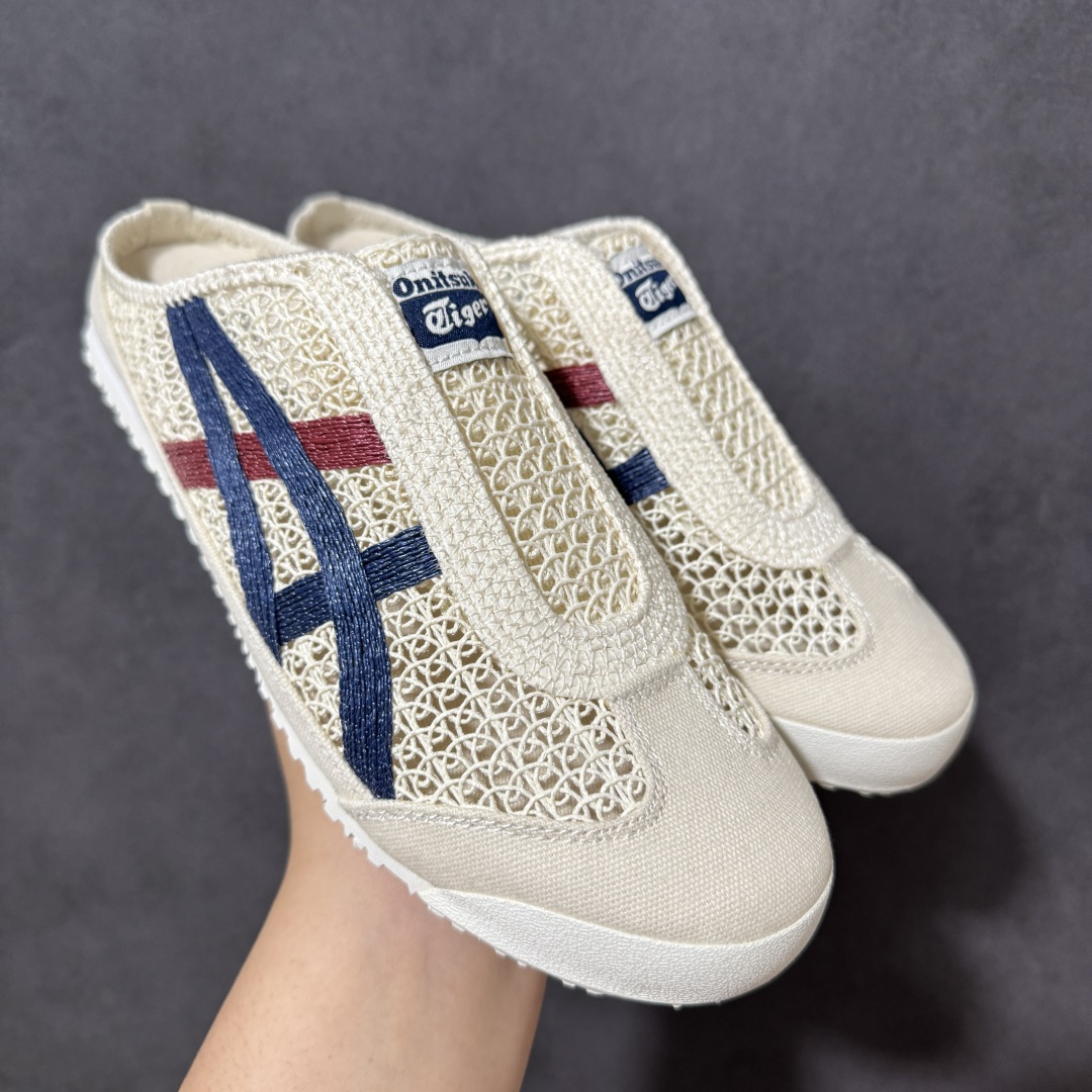图片[10]-【公司级】亚瑟士 /Onitsuka Tiger鬼冢虎 MEXICO 66 SABOT 网面透气 新款舒适一脚蹬男女运动休闲鞋 尺码：36/45-选品中心