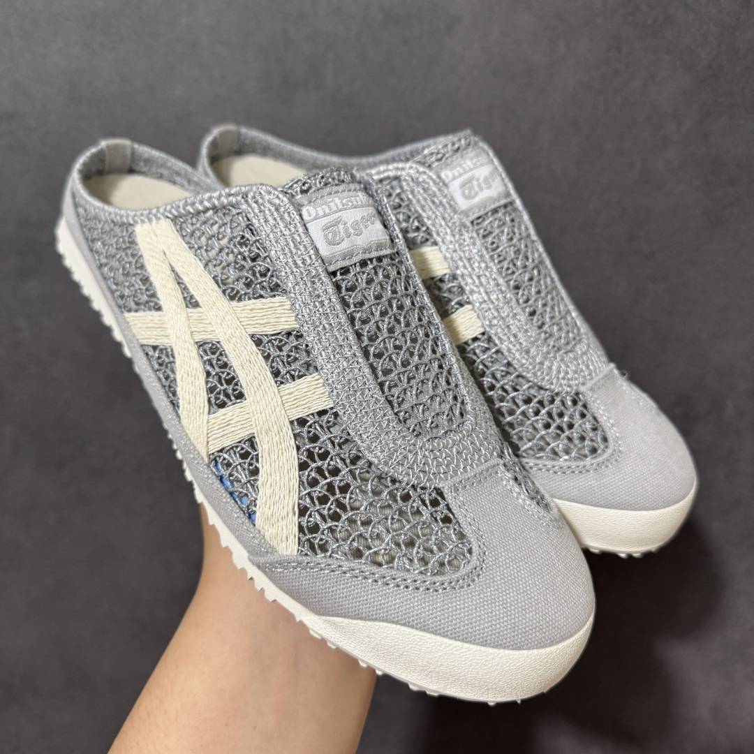 图片[9]-【公司级】亚瑟士 /Onitsuka Tiger鬼冢虎 MEXICO 66 SABOT 网面透气 新款舒适一脚蹬男女运动休闲鞋 尺码：36/45-选品中心