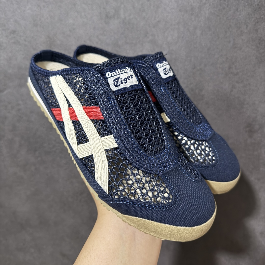 图片[7]-【公司级】亚瑟士 /Onitsuka Tiger鬼冢虎 MEXICO 66 SABOT 网面透气 新款舒适一脚蹬男女运动休闲鞋 尺码：36/45-选品中心