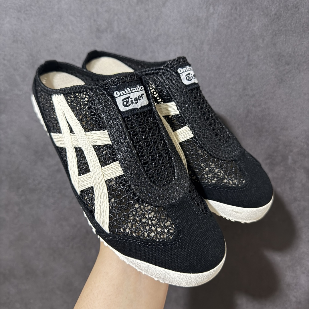 图片[6]-【公司级】亚瑟士 /Onitsuka Tiger鬼冢虎 MEXICO 66 SABOT 网面透气 新款舒适一脚蹬男女运动休闲鞋 尺码：36/45-选品中心