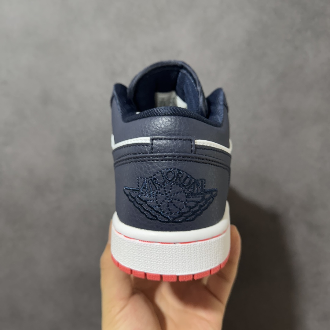 图片[4]-【S版】AJ1低帮 乔1系列 大厂纯原品质出货 超高清洁度 皮料切割干净无任何毛边 细节完美   货号：553558-481 尺码：36 36.5 37.5 38 38.5 39 40 40.5 41 42 42.5 43 44 44.5 45 46-选品中心