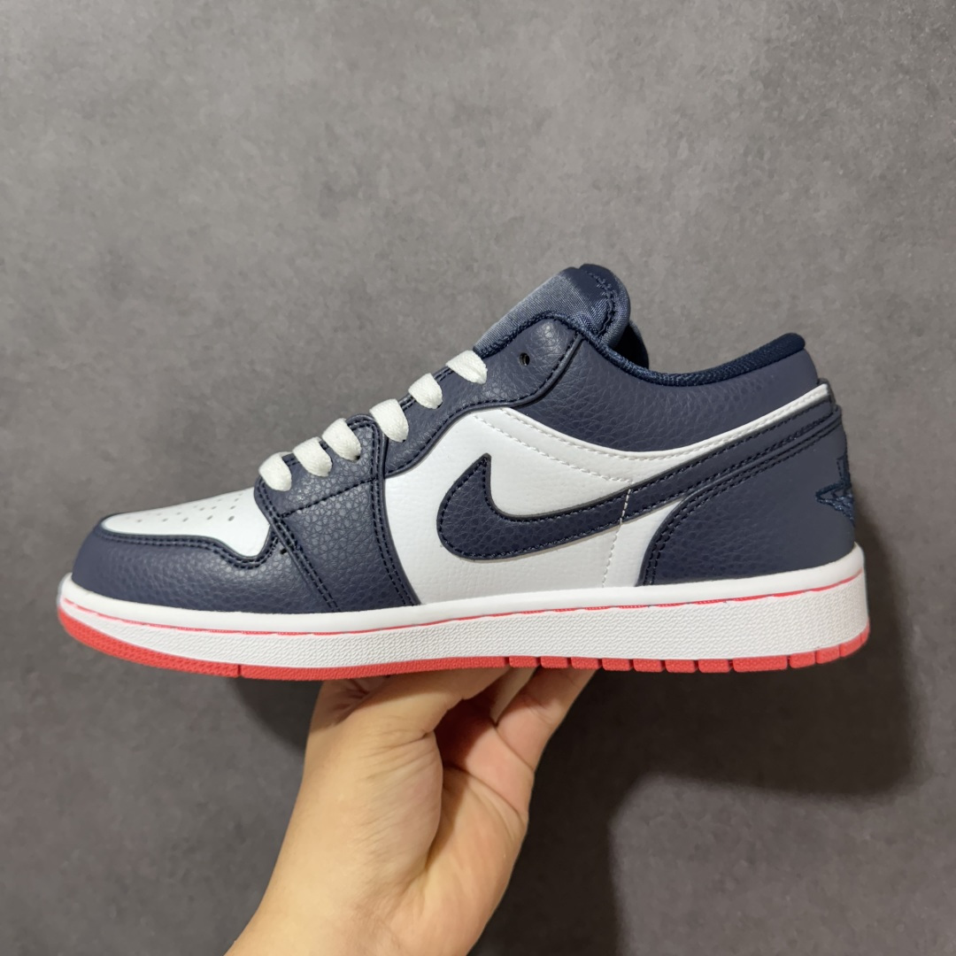 图片[2]-【S版】AJ1低帮 乔1系列 大厂纯原品质出货 超高清洁度 皮料切割干净无任何毛边 细节完美   货号：553558-481 尺码：36 36.5 37.5 38 38.5 39 40 40.5 41 42 42.5 43 44 44.5 45 46-选品中心