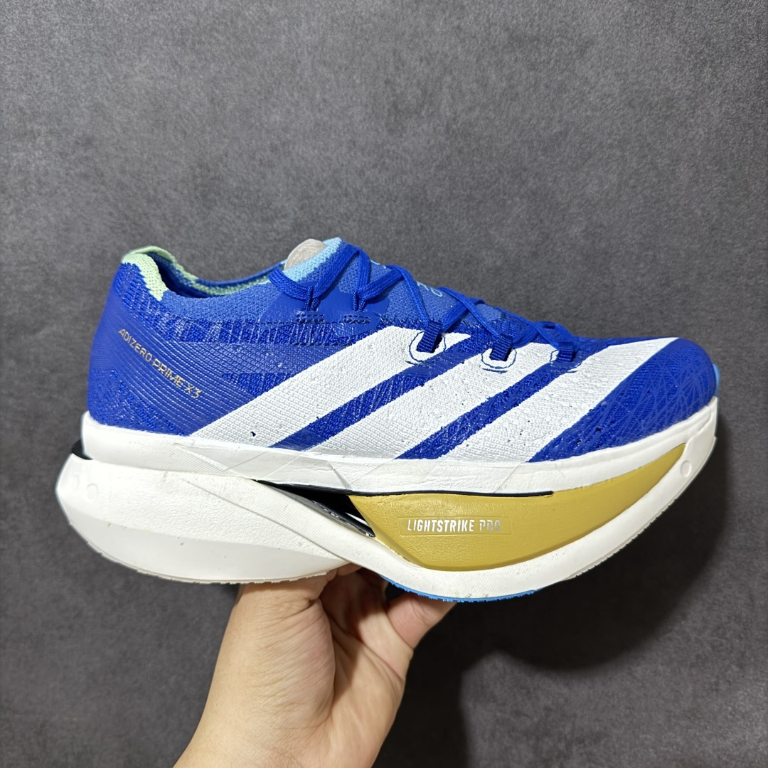 【公司级】adidas DAIZERO PRIME X3 STRUNG舒适防滑耐磨 低帮 长跑短跑跑步鞋 阿迪跑鞋 货号：JQ0614 尺码：36-45-选品中心