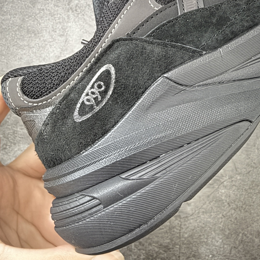 图片[3]-【纯原M版】新百伦New Balance Made in USA M990V6 NB990v6六代系列美产血统经典复古百搭老爹风休闲运动跑步鞋 元祖灰 U990BB6 男女鞋半码制 耗时3个月开发 原装档案原数据纸版楦型 采用台产进口丝光无色差校准(正确色卡!!) 猪巴革拼接原装透气网眼织物鞋面材质 正确开发4层组合底模精密开发 中底三种材料构成,分别是：REVlite悦轻中底、TPU发泡材料以及N2氮气注入 尺码：36 37 37.5 38 38.5 39.5 40 40.5 41.5 42 42.5 43 44 44.5 45 46.5 47-选品中心