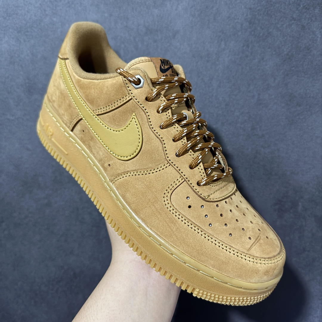 图片[3]-【GQ福利】Nike Air Force 1 Low 二代新小麦 空军一号低帮运动休闲板鞋 原楦头原纸板 打造纯正空军版型#专注外贸渠道 全掌内置蜂窝气垫 #原盒配件 原厂中底钢印、拉帮完美 货号：CJ9179-200 尺码：35.5 36 36.5 37.5 38 38.5 39 40 40.5 41 42 42.5 43 44 44.5 45 46 47-选品中心