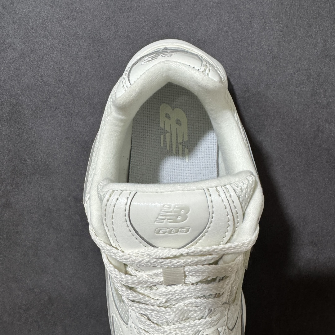 图片[6]-【公司级】New Balance NB603系列 经典时尚潮流百搭 老爹鞋 男女同款 鞋面由原厂特殊定制材料纹路细腻 多道序QC把关品质完善 细节完美 以更纯粹的复古风格设计打造的全新造型 侧身还以解构设计 将 N 字标志以做旧压花样式呈现，样式别具新意 货号：W6031AF 尺码：36 36.5 37 38 38.5 39 40 40.5 41 42 42.5 43 44 45-选品中心