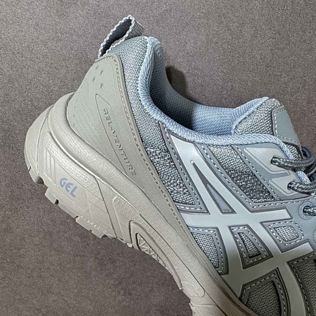 图片[7]-【公司级】ASICS GEL-VENTURE 6 SHIELD 舒适百搭 耐磨 低帮 生活休闲鞋 男女同款 ASICS(亚瑟士)是日本实业家鬼冢喜八郎创立的跑鞋运动品牌，名字想法源自著名的拉丁谚语\”AnimaSana In CorporeSano\”，意为\”健全的精神寓于强健的体魄\”。正如其名字的含义，ASICS亚瑟士一直坚信保持身体的健康与活力是打造健康快乐的生活方式的最佳途径。亚瑟士的跑鞋，篮球鞋等系列集专业与美貌于一身，拥有极高的热度。2016年，ASICS在\”2016年日本最佳全球品牌\”排行榜名列第17名。 货号：1203A474-024 尺码：36 37 37.5 38 39 39.5 40 40.5 41.5 42 42.5 43.5 44 45-选品中心