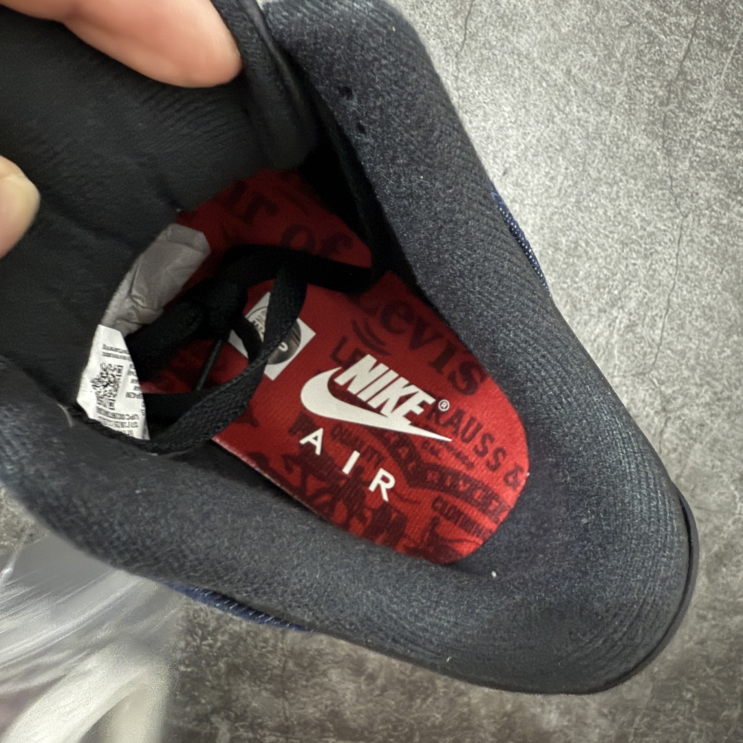 图片[7]-【XP纯原】 Air Jordan × Levi\’s Air Jordan 3 Retro AJ3 李维斯 蓝色蓝黑牛仔 IH7959-400 原楦原纸板开发 确保原汁原味 原厂皮料质感色泽绝无偏差 完美中底拉帮 原厂中底钢印 原档案大底 如假白送 大底纹路 气垫通透度PU的回弹性均百分百还原 原厂电绣鞋舌飞人刺绣针数立体讲究精细欢迎对比正品原鞋 尺码：40 40.5 41 42 42.5 43 44 44.5 45 46 47.5-选品中心
