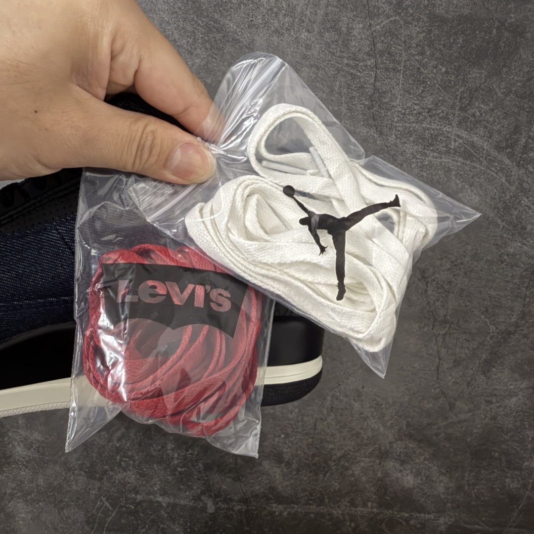 图片[11]-【XP纯原】 Air Jordan × Levi\’s Air Jordan 3 Retro AJ3 李维斯 蓝色蓝黑牛仔 IH7959-400 原楦原纸板开发 确保原汁原味 原厂皮料质感色泽绝无偏差 完美中底拉帮 原厂中底钢印 原档案大底 如假白送 大底纹路 气垫通透度PU的回弹性均百分百还原 原厂电绣鞋舌飞人刺绣针数立体讲究精细欢迎对比正品原鞋 尺码：40 40.5 41 42 42.5 43 44 44.5 45 46 47.5-选品中心