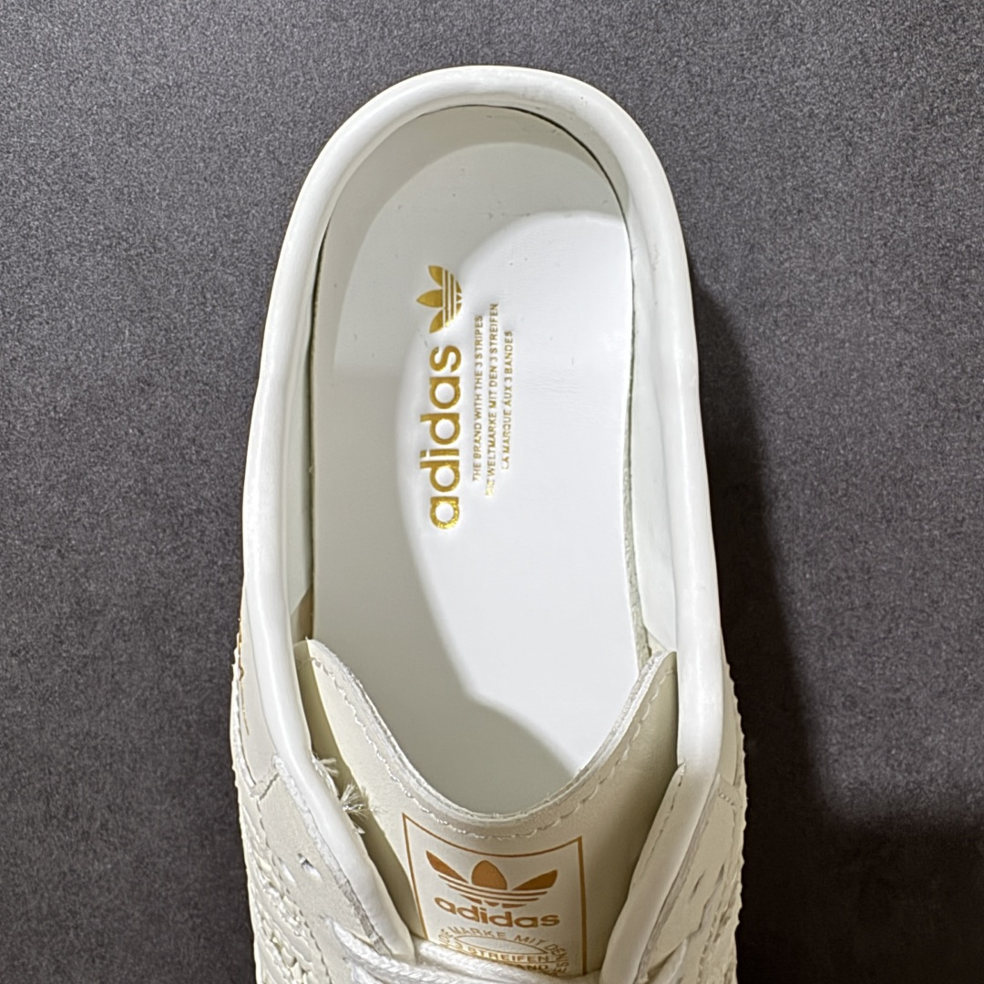 图片[6]-【公司级】Adidas Originals Samba OG Mule 102桑巴舞系列 阿迪达斯 三叶草 低帮休闲拖鞋 货号： KH7719 尺码： 35.5 36 36.5 37 38 38.5 39 40 40.5 41 42 42.5 43 44 45-选品中心