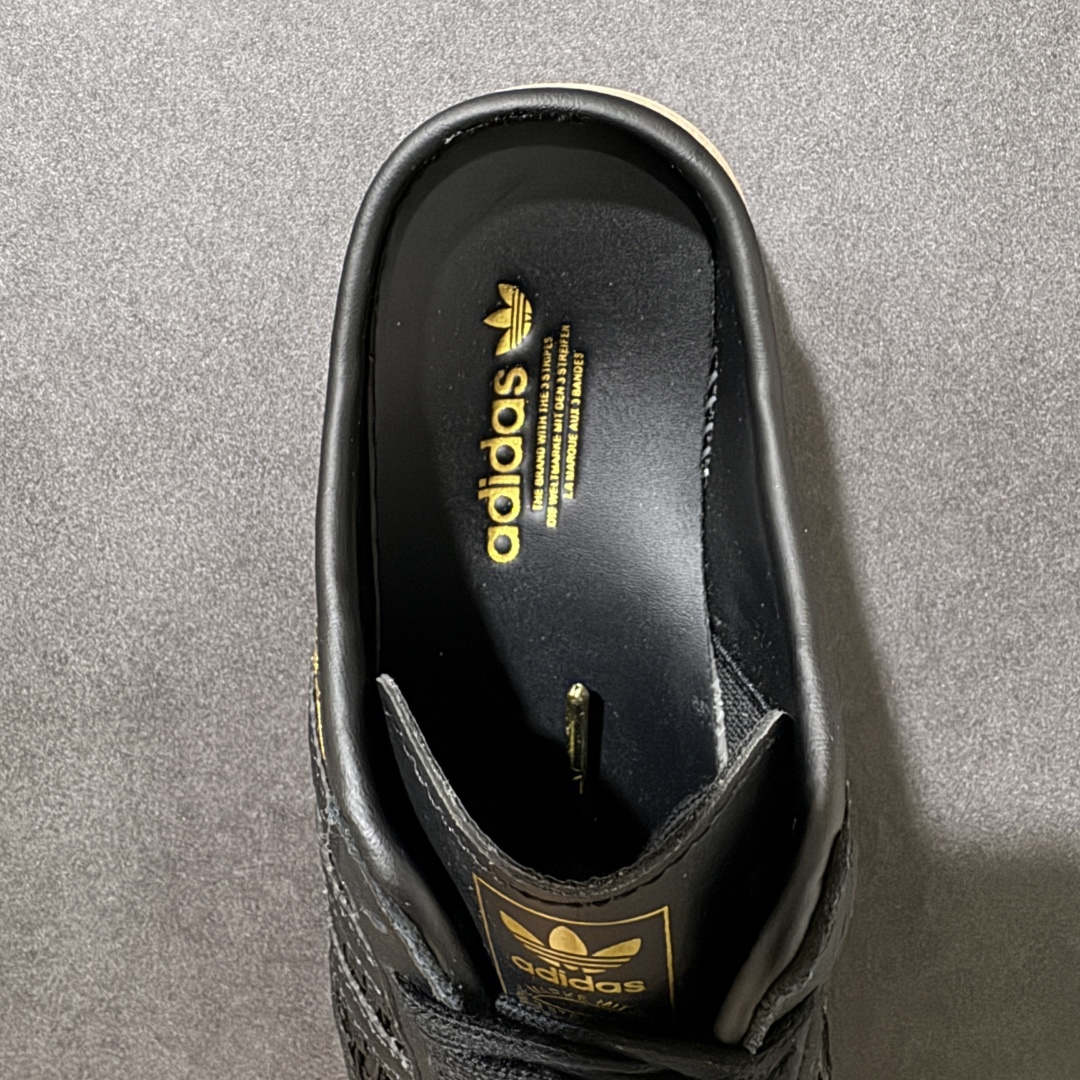 图片[6]-【公司级】Adidas Originals Samba OG Mule 102桑巴舞系列 阿迪达斯 三叶草 低帮休闲拖鞋 货号： KH7718 尺码： 35.5 36 36.5 37 38 38.5 39 40 40.5 41 42 42.5 43 44 45-选品中心