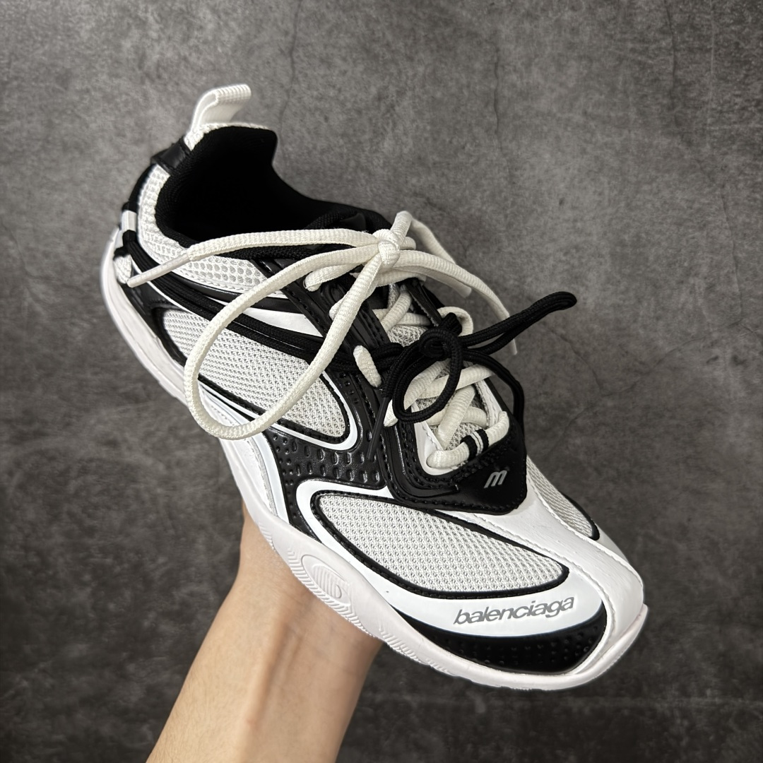图片[3]-【OK版本】Balenciaga巴黎世家 Radar 圆头系带 做旧效果 低帮 生活休闲鞋 巴黎世家25代 轻薄款经典黑出货 这个非常适合春夏季 很薄很轻 摆脱了巴黎世家往昔那种笨重的观念 尺码：35-46-选品中心