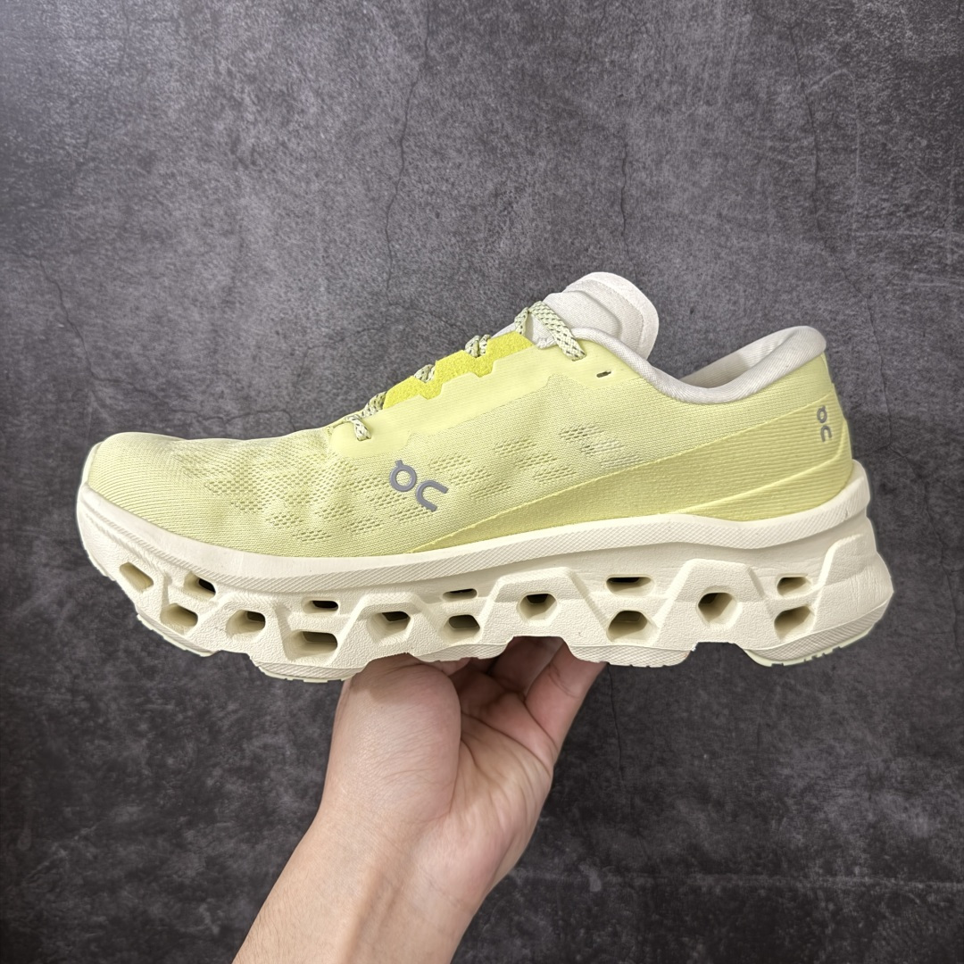 图片[2]-【PZ纯原】On昂跑 Cloudmonster 3.0 怪兽三代双层底 鞋款以网球为灵感的运动休闲鞋，大胆的复古外观与革新科技融合，助力运动生活的活力探索，让你尽享全天候舒适；多层叠加的环保人造皮革打造富有质感的鞋面，结合缝线、透气孔细节，体现恰到好处的复古美学。多款配色打破网球场的固有规则，带来焕然一新的视觉享受。 尺码：36 37 38 39 40 41 42 43 44 45 46-选品中心