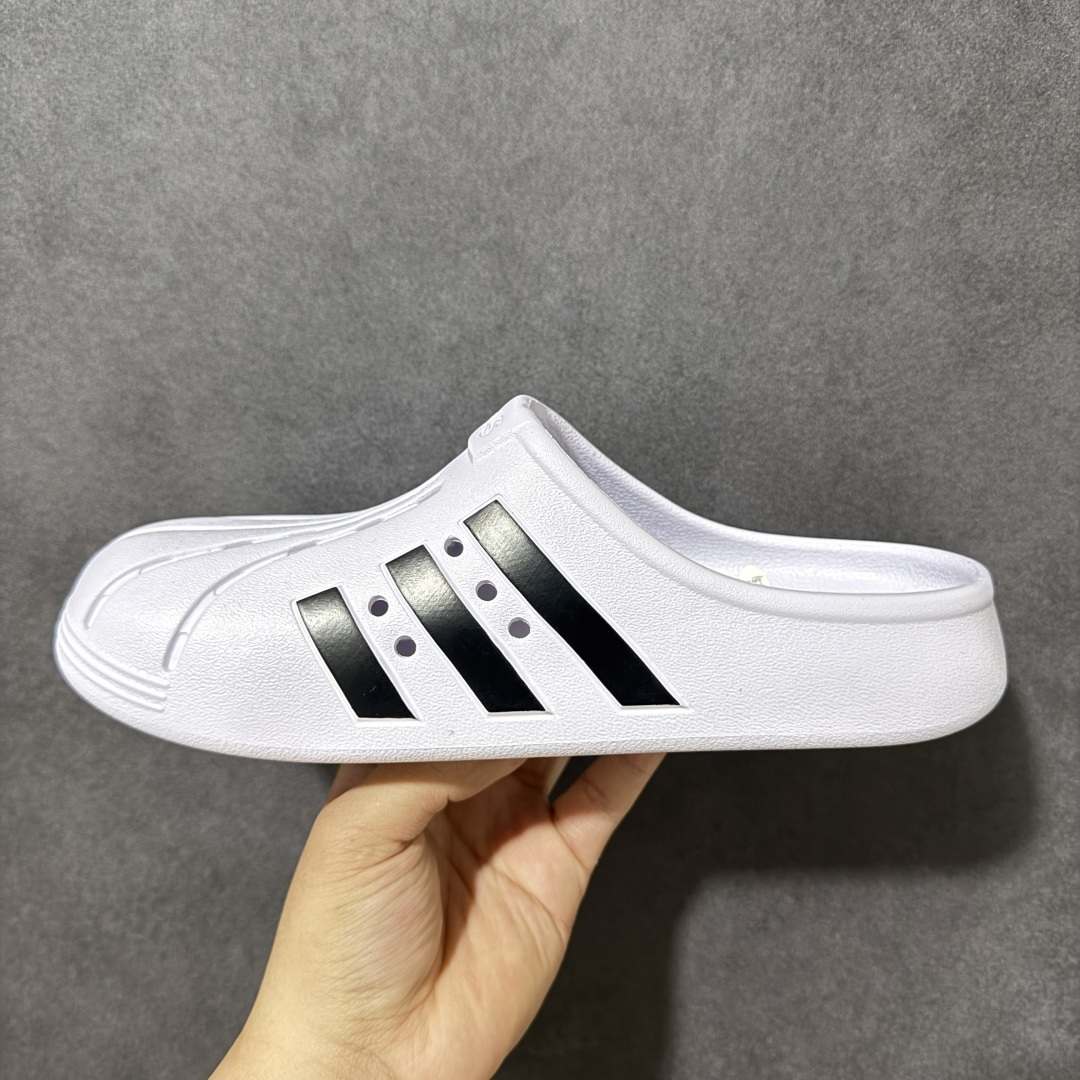 图片[2]-【纯原版】AD Adilette Clogs 外穿一体成型防滑运动拖鞋 JH9848 SEVENTEEN-Mingyu 金珉奎同款 香底秋冬潮拖 全网独家 巨资打造 一码 一模 VS原厂100%环保藻类3D材质 脚感超棉弹且柔软 原数据楦型工程力学开发 MD配比EVA泡棉式原色一体成形鞋模 正确原厂定制原标 1：1模处平整无毛边最高工艺修边处理 正确鞋盒细节 字体清晰 正确盒底字体颜色 硬度大小同步ZP 货号：FY8970 尺码：36.5 38 39 40.5 42 43 44.5 46-选品中心