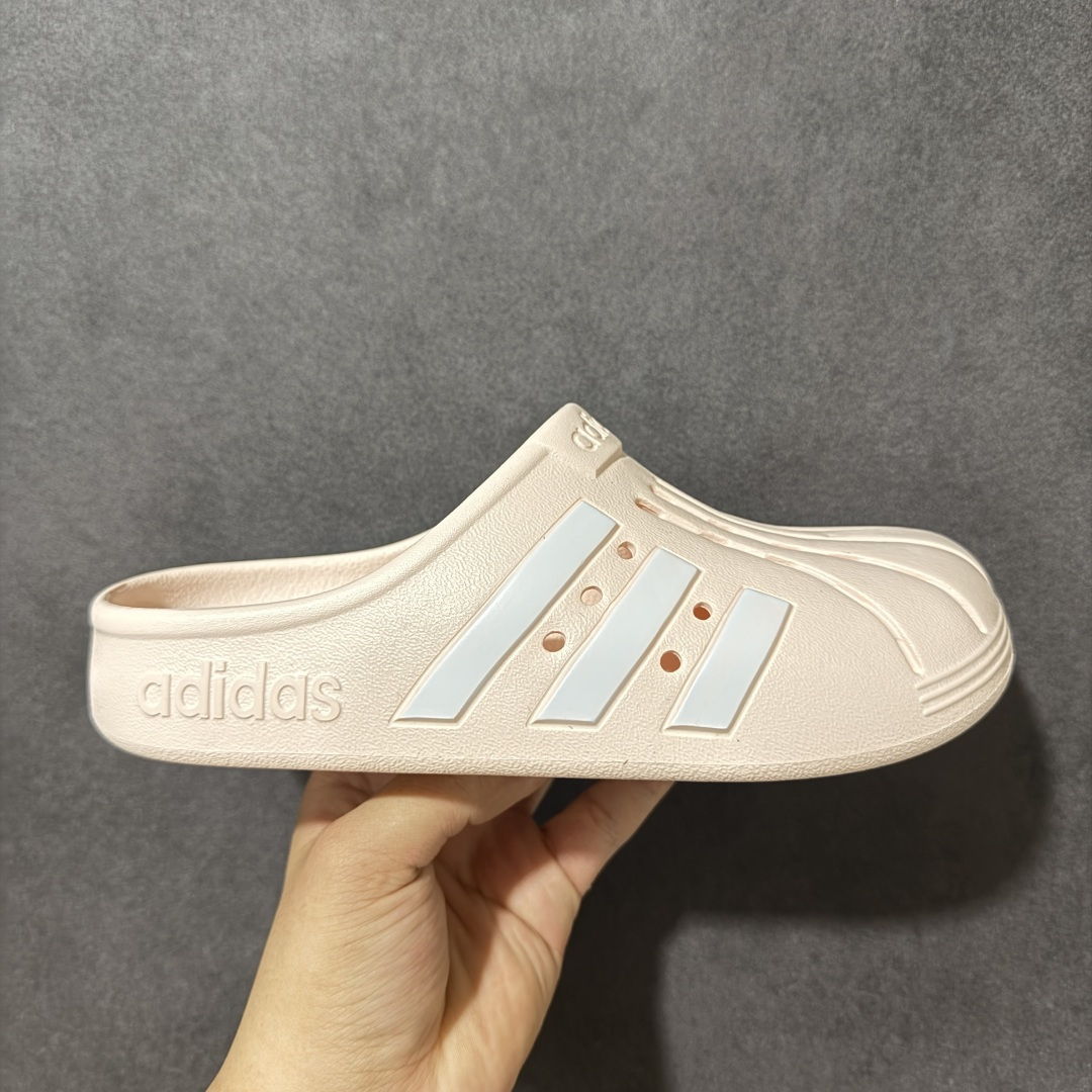 【纯原版】AD Adilette Clogs 外穿一体成型防滑运动拖鞋 JH9848 SEVENTEEN-Mingyu 金珉奎同款 香底秋冬潮拖 全网独家 巨资打造 一码 一模 VS原厂100%环保藻类3D材质 脚感超棉弹且柔软 原数据楦型工程力学开发 MD配比EVA泡棉式原色一体成形鞋模 正确原厂定制原标 1：1模处平整无毛边最高工艺修边处理 正确鞋盒细节 字体清晰 正确盒底字体颜色 硬度大小同步ZP 货号：FY6045 尺码：36.5 38 39 40.5 42-选品中心