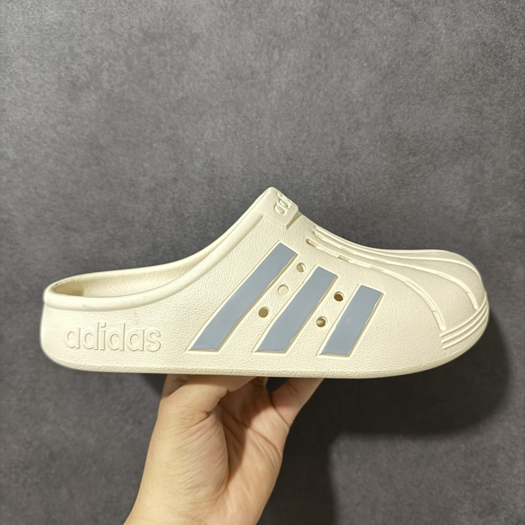 【纯原版】AD Adilette Clogs 外穿一体成型防滑运动拖鞋 JH9848 SEVENTEEN-Mingyu 金珉奎同款 香底秋冬潮拖 全网独家 巨资打造 一码 一模 VS原厂100%环保藻类3D材质 脚感超棉弹且柔软 原数据楦型工程力学开发 MD配比EVA泡棉式原色一体成形鞋模 正确原厂定制原标 1：1模处平整无毛边最高工艺修边处理 正确鞋盒细节 字体清晰 正确盒底字体颜色 硬度大小同步ZP 货号：JH9850 尺码：36.5 38 39 40.5 42 43 44.5 46-选品中心