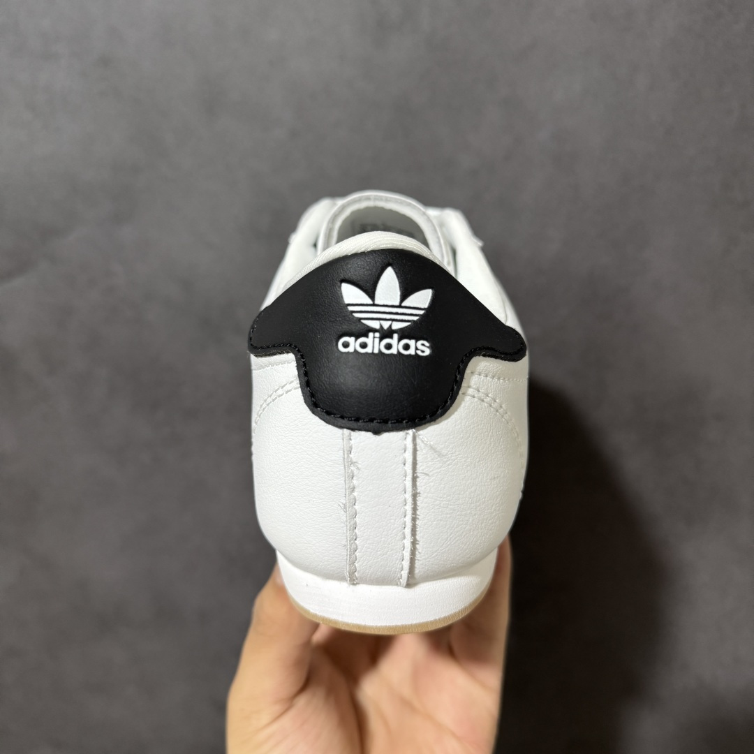 图片[4]-【G版】Jennie穿搭代言款，阿迪达斯Adidas Originals Taekwondo Lace Low”White Black“跆拳道系带系列低帮经典复古薄底休闲运动舒适训练慢跑鞋“皮革白黑生胶底 原楦原纸版开发，采用软质环保纤维革鞋面材质，中底嵌入EVA切片缓震，外置耐磨橡胶鞋底片 底越薄，越时髦！ 型号 JS1194 尺码：36 36.5 37 38 38.5 39 40 40.5 41 42 42.5 43 44 45-选品中心
