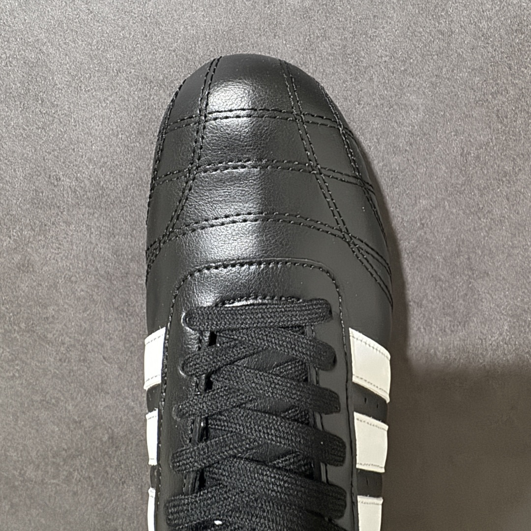 图片[5]-【G版】Jennie穿搭代言款，阿迪达斯Adidas Originals Taekwondo Lace Low”White Black“跆拳道系带系列低帮经典复古薄底休闲运动舒适训练慢跑鞋“皮革白黑生胶底 原楦原纸版开发，采用软质环保纤维革鞋面材质，中底嵌入EVA切片缓震，外置耐磨橡胶鞋底片 底越薄，越时髦！ 型号 JS1193 尺码：36 36.5 37 38 38.5 39 40 40.5 41 42 42.5 43 44 45-选品中心