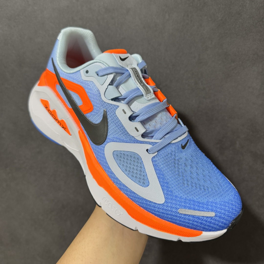 图片[3]-【公司级】NIKE STRUCTURE PLUS 耐克 舒适减震防滑 低帮跑步鞋 全掌ReactX泡绵中底 前掌和后跟还配备了Air Zoom气垫单元 据说跑起来更快更舒适哦 这次最大的升级点 首次引入了ReactX泡绵 货号： HQ3048-400 尺码： 40-45-选品中心