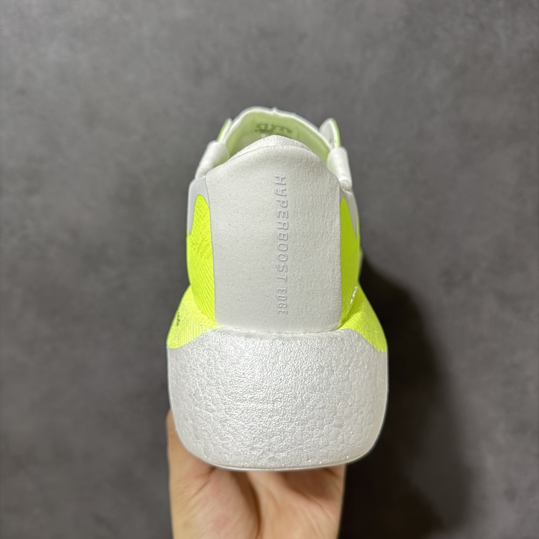 图片[4]-【公司级】AD Hyper Boost Edge M 轻量竞速运动跑鞋 CELERMESH针织网面非常轻薄 纤维间的缝隙很大 可以保证跑步时的透气、排汗效果 鞋舌直接与两侧的内衬和鞋底连接在一起 在跑步过程中不会被鞋舌的左右移动所困扰 在标准鞋带孔的基础上再拓宽一组鞋带孔 适合不同脚型的需求 突破性 EnergyRods 技术，有助于跑者实现更好的成绩 中底独特的LIGHTSTRIKE PRO泡棉材质 微弹感觉在跑步过程中给予了良好的支撑体验 对于顶级精英和高水平进阶跑者来说是一双值得信赖的竞速比赛用鞋 货号：KJ0752 尺码：40-45带半码-选品中心