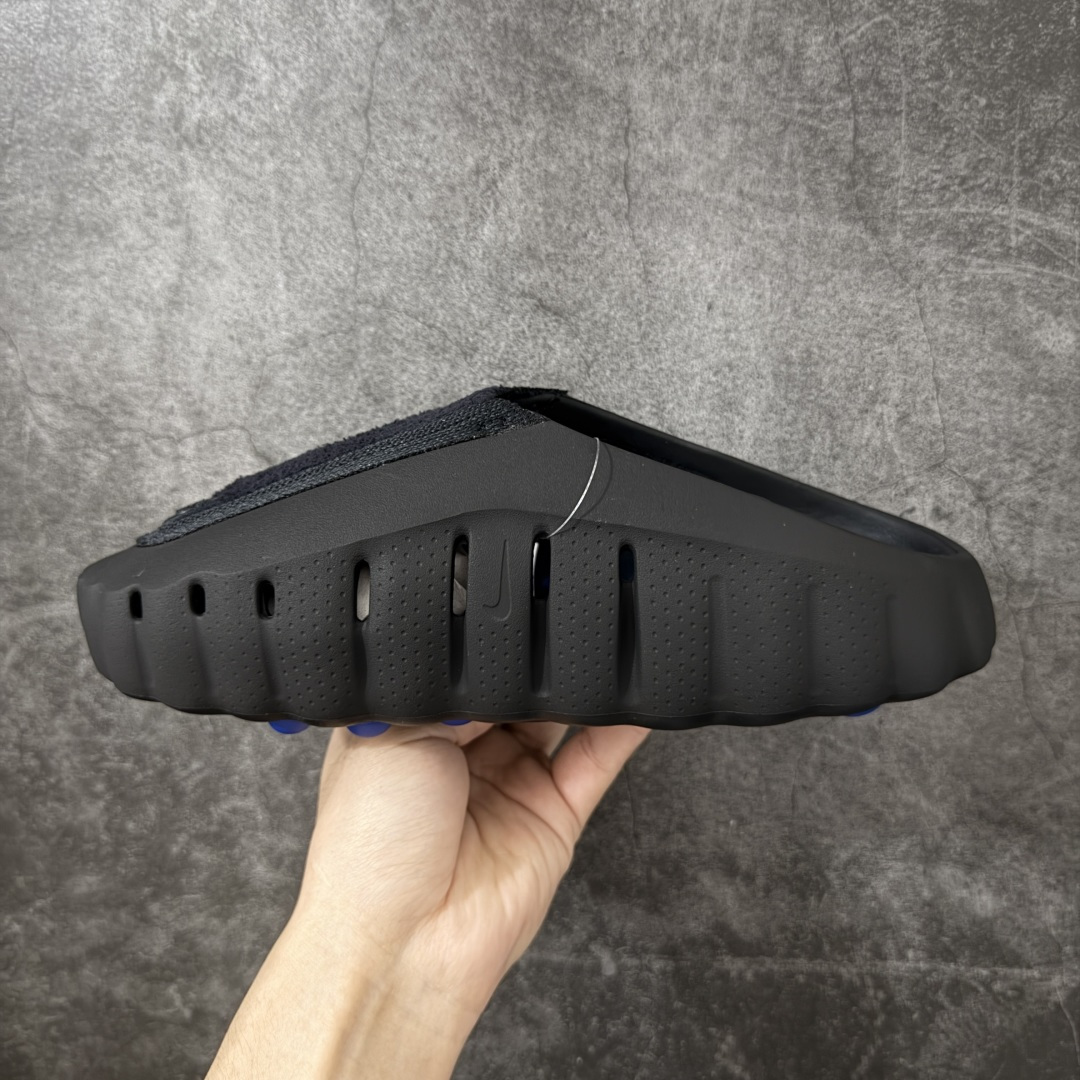 图片[2]-【LW纯原】Nike Mind 001 神经科学足底按摩包头拖鞋Nike × Fragment Design Mind 001 藤原浩闪电⚡️联名 同源ZP原材 匠心打造 🔹原厂MD一体发泡大底：全套原模开版，渐变雾面哑光喷漆，柔软回弹和ZP完全一致。 🔹22颗独立PEBAX泡棉按摩底：黑科技活塞式按摩脚感，踩下去的Q弹感和ZP无差。 🔹正确组合大底：鞋头前后跟橡胶贴片，耐磨防滑，细节还原到每一处。 🔹高还原细节：TPU电镀银Swoosh、针织透气鞋舌、高弹原鞋垫，清洁度拉满。 货号： IQ8502-001 尺码：36 36.5 37.5 38 38.5 39 40 40.5 41 42 42.5 43 44 44.5 45 46 47.5 48.5 ⚠️尺码提示：偏小一码，建议拍大一码，脚感更舒适。-选品中心